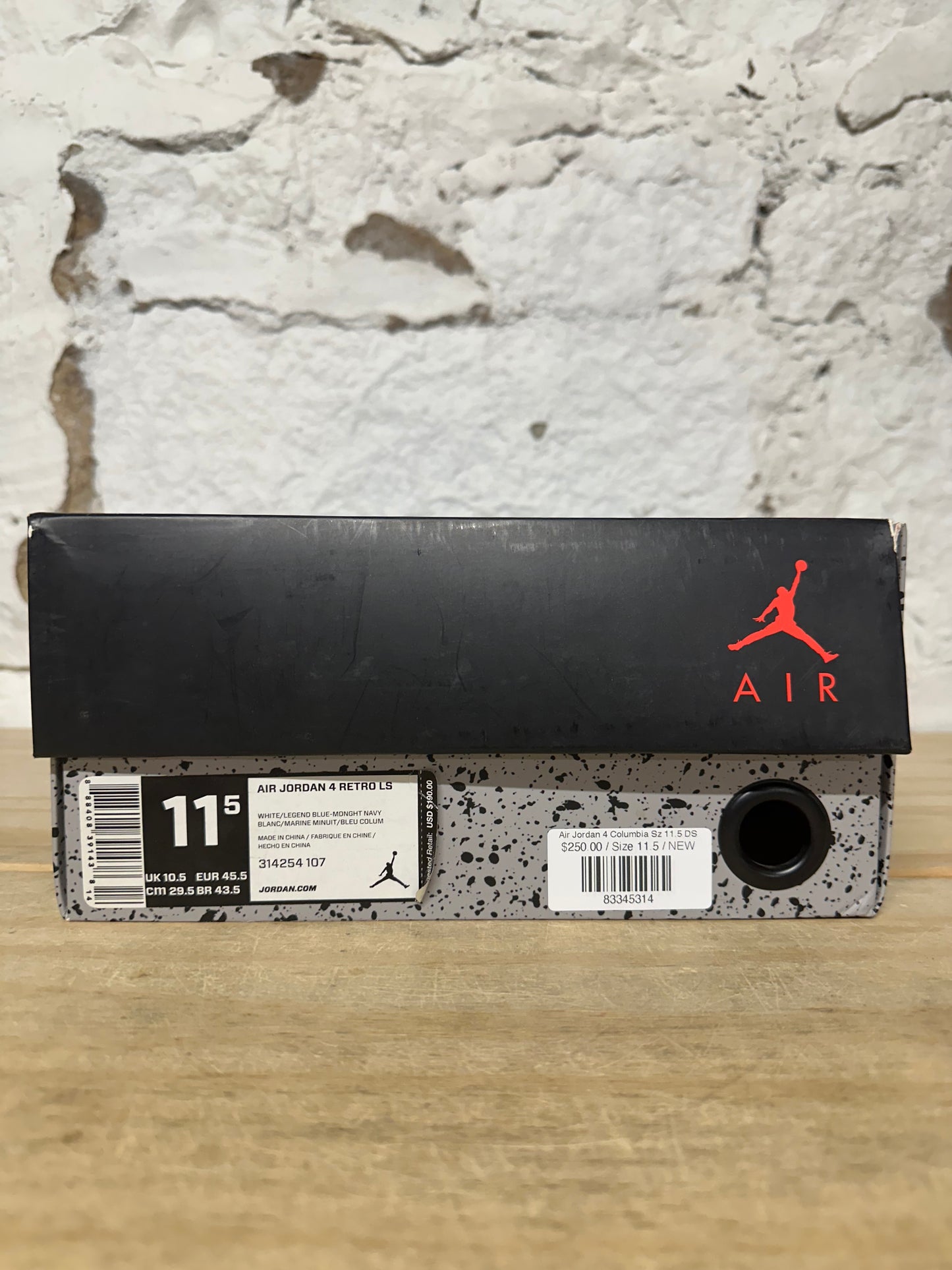 Air Jordan 4 Columbia Sz 11.5 DS