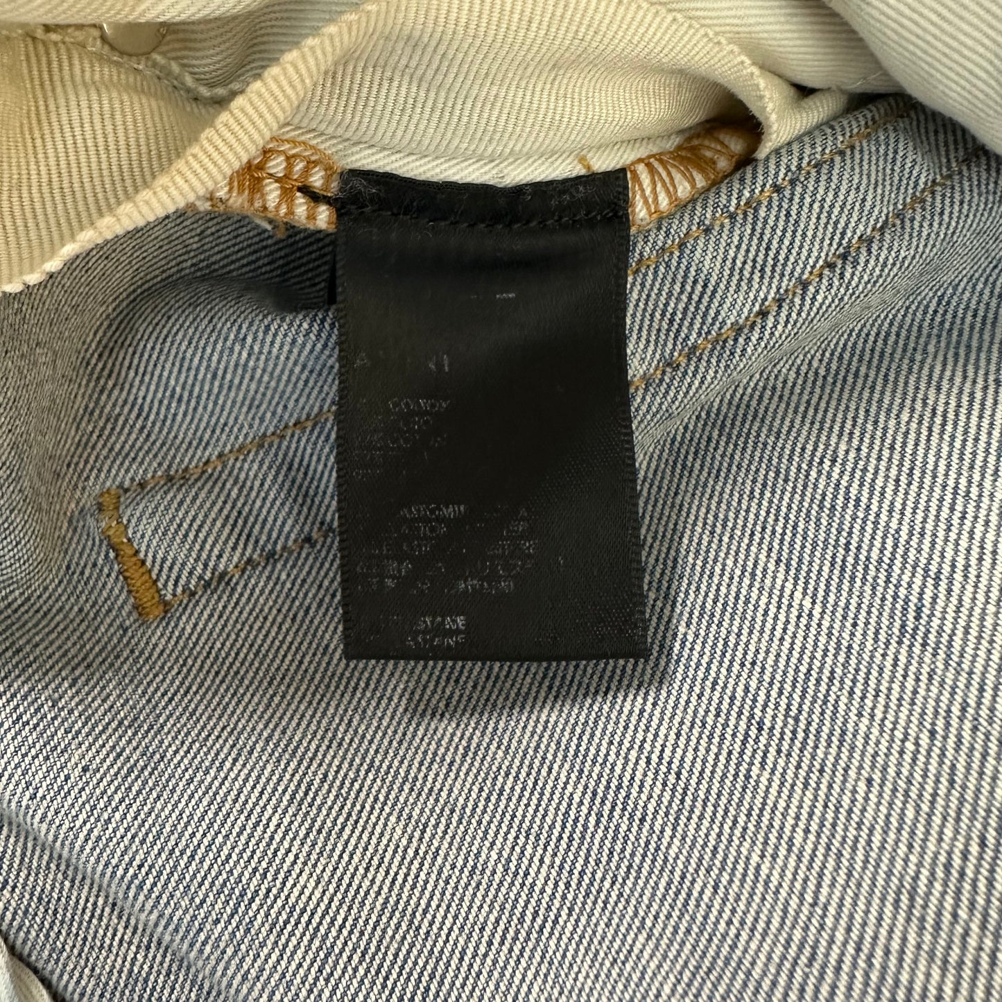 Amiri MX1 Denim Spell Blue Denim Jeans Sz 40