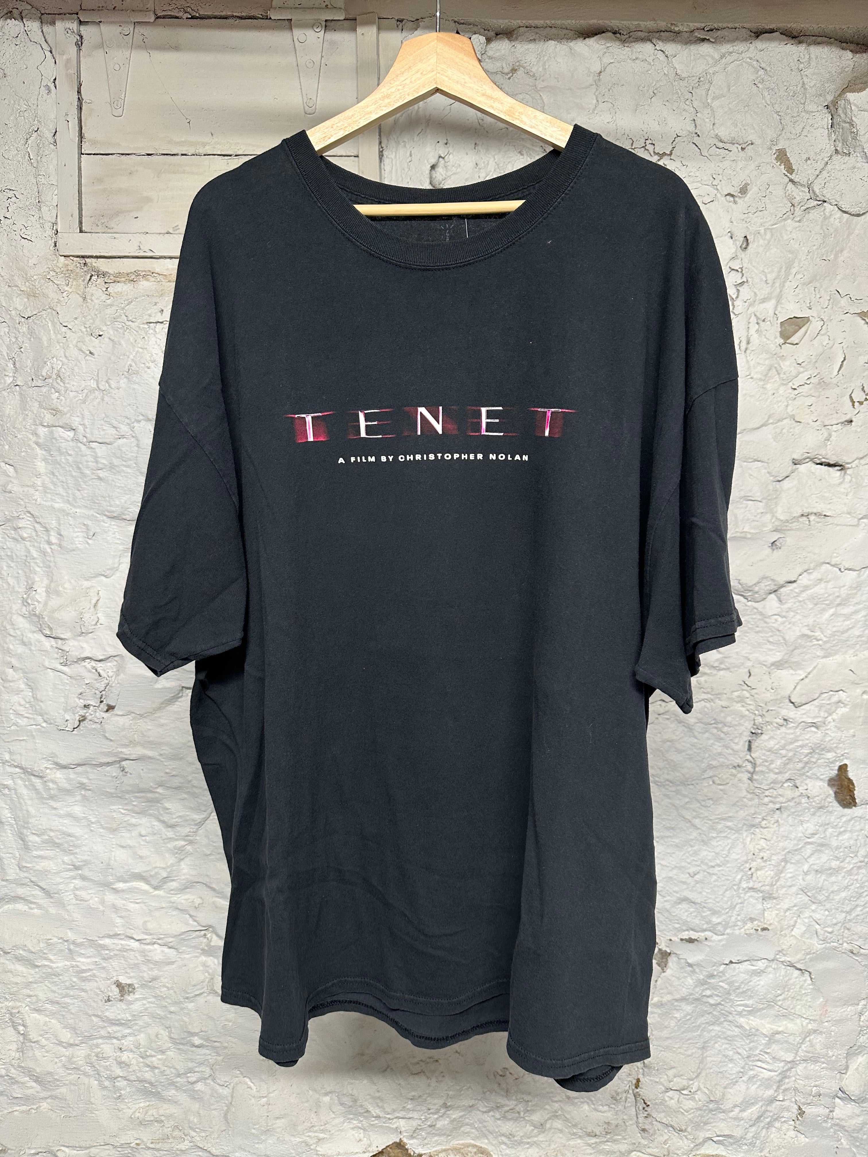 Travis Scott Tenet Black T-Shirt Sz 2XL