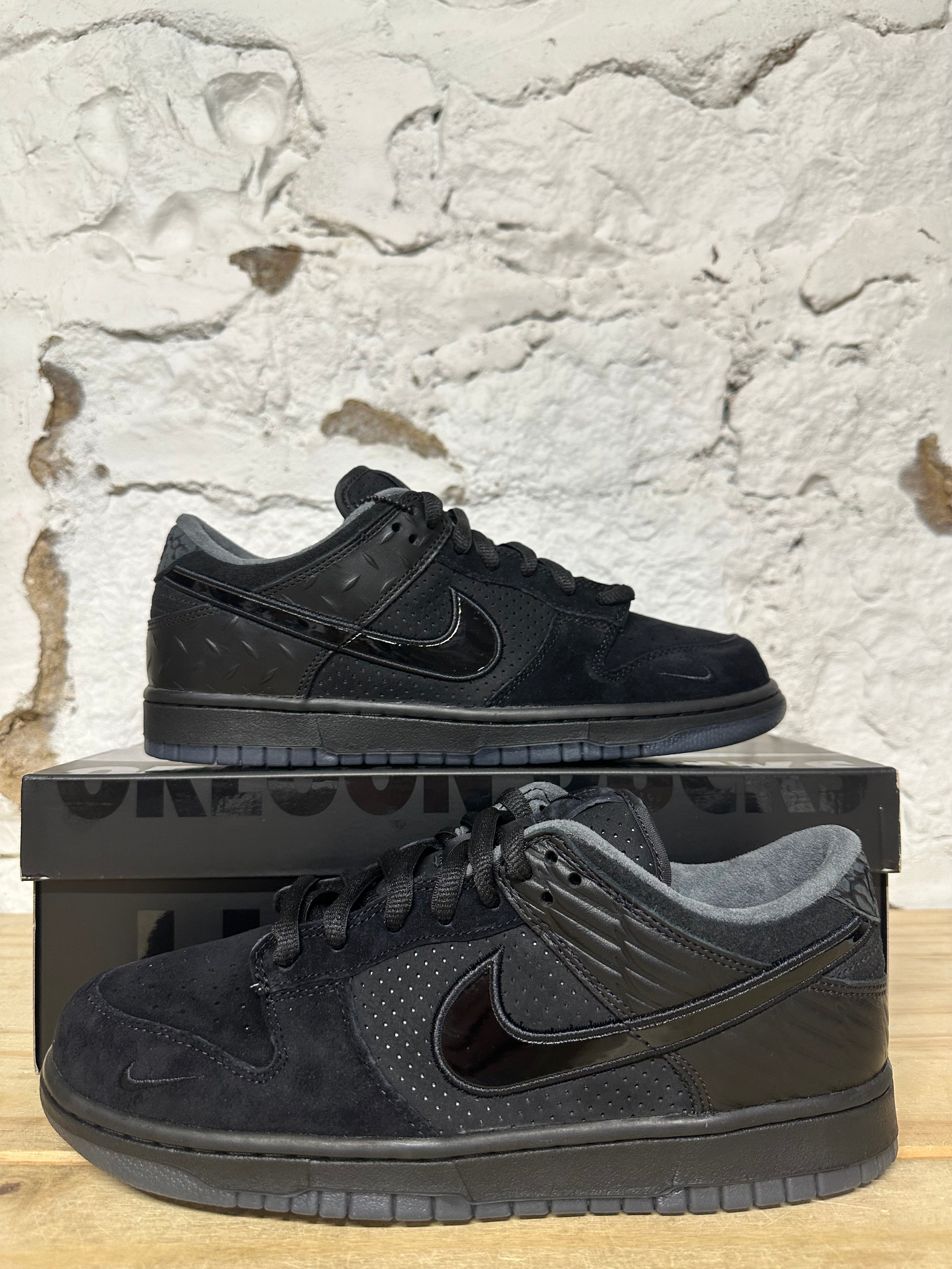 Nike Dunk Low Oregon Alternate Black Sz 9.5 DS