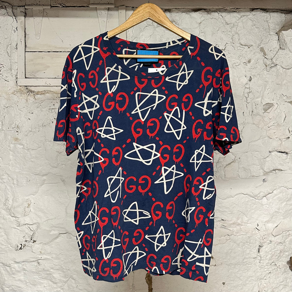 Gucci Ghost Stars T-Shirt Sz L