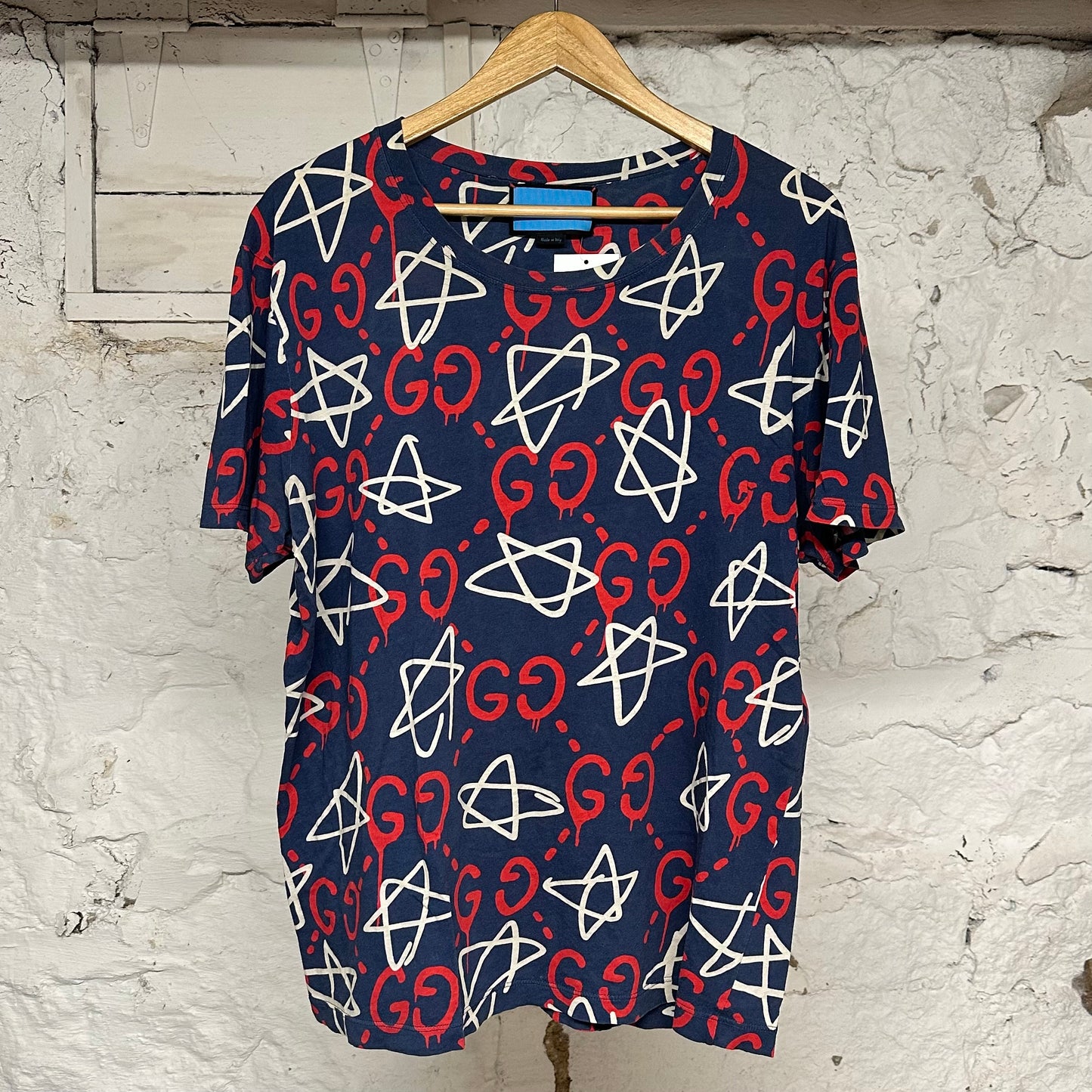 Gucci Ghost Stars T-Shirt Sz L