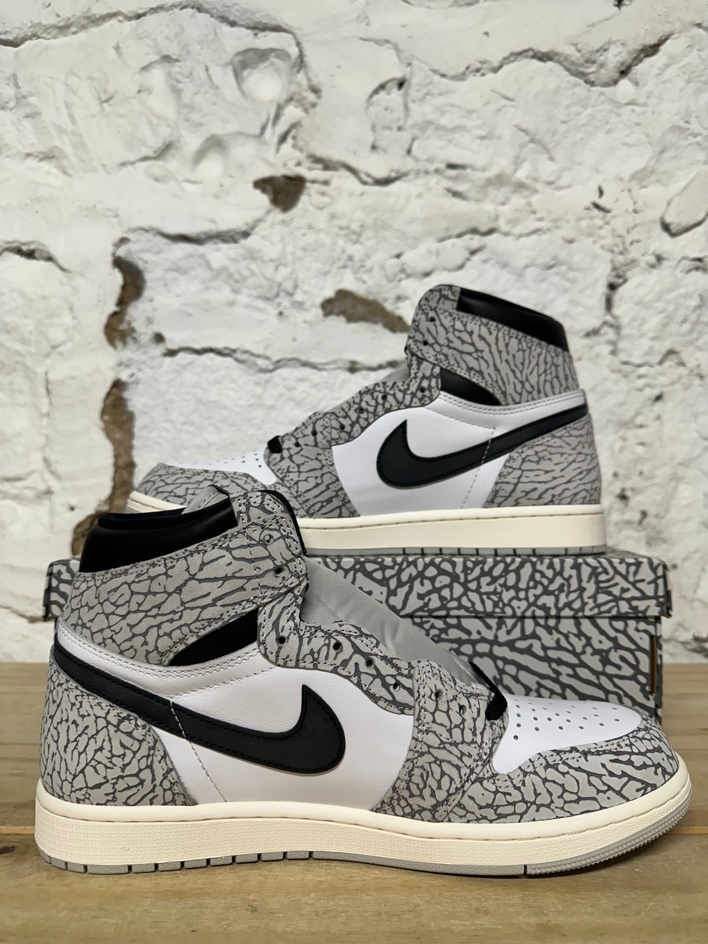 Air Jordan 1 White Cement Sz 10.5 DS