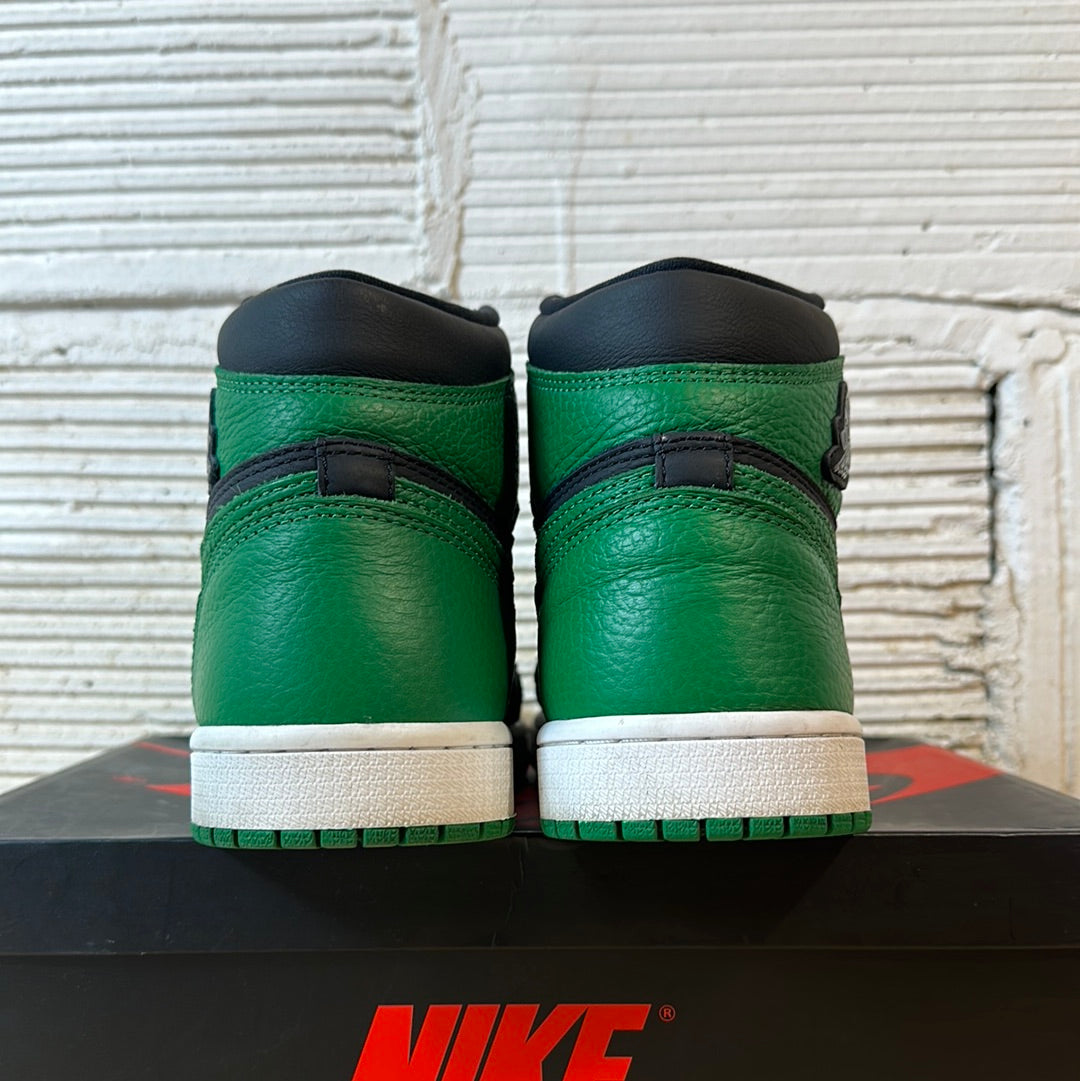 Air Jordan 1 High Pine Green Black Sz 7.5