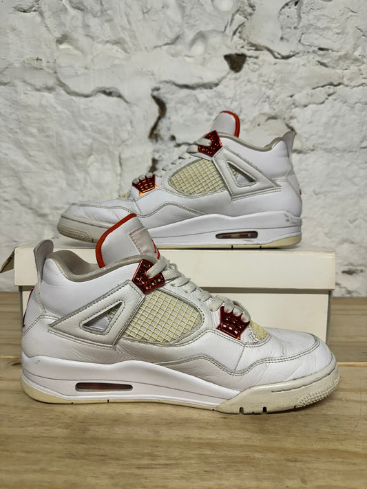 Air Jordan 4 Orange Metallic Sz 10.5