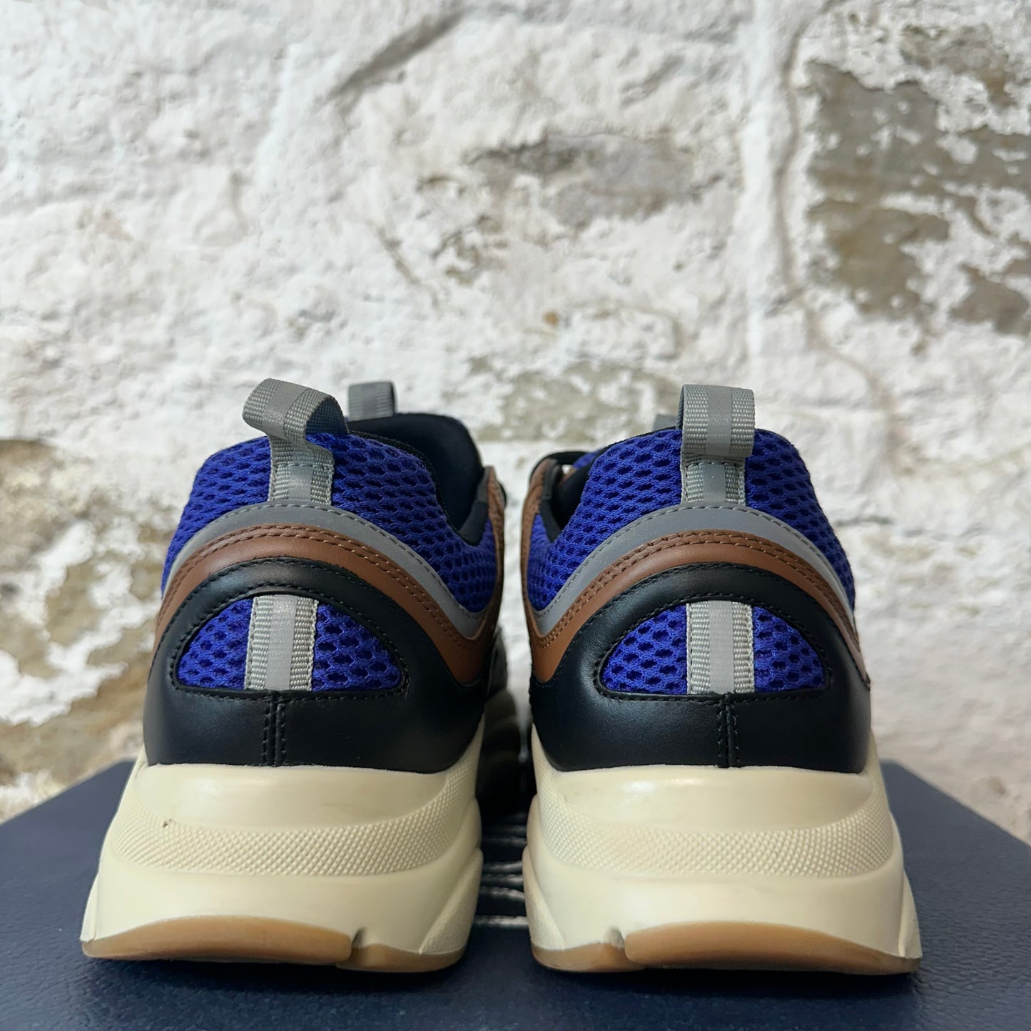 Dior B22 Brown Black Cream Sneaker Sz 9 (42)