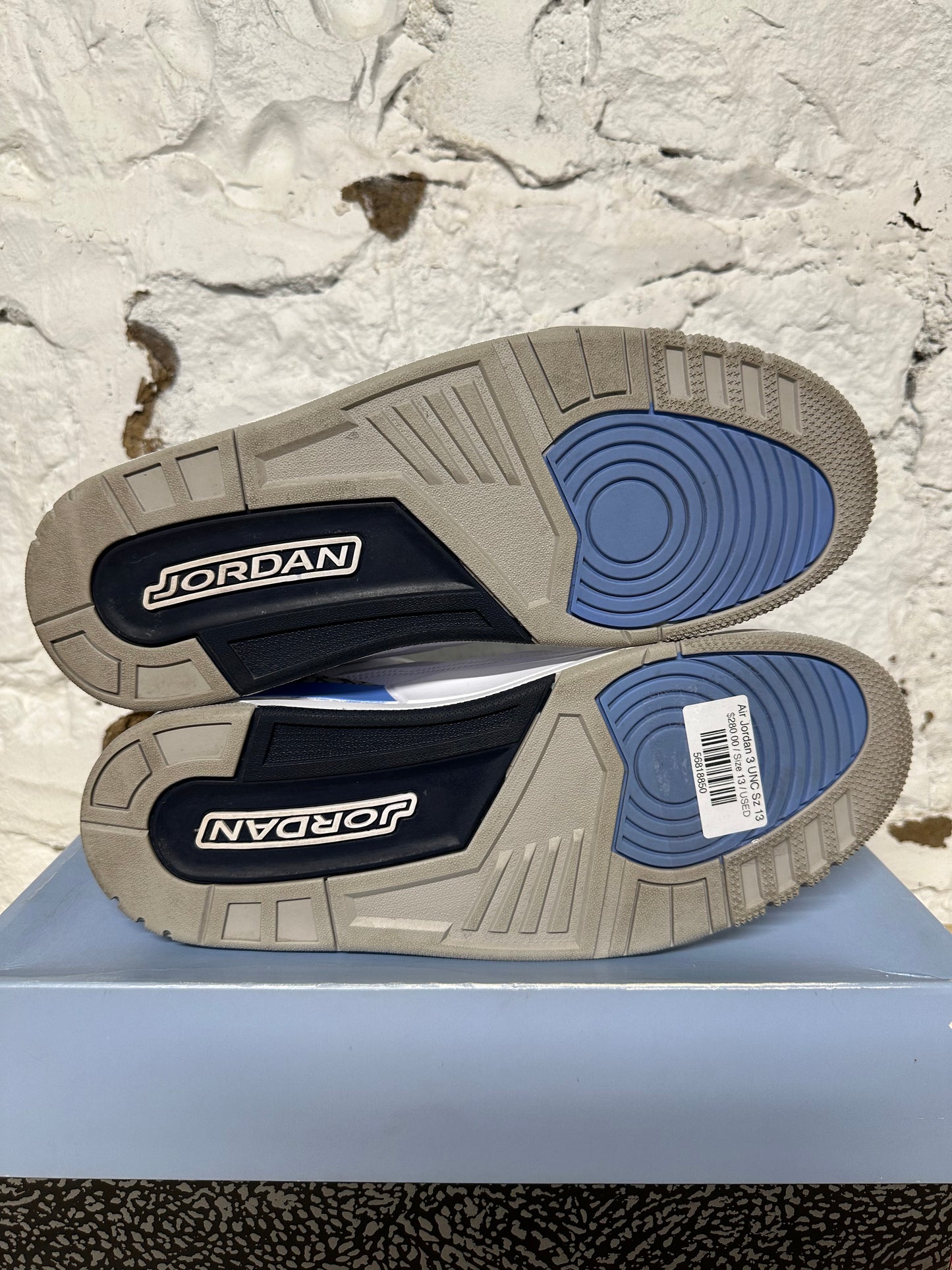 Air Jordan 3 UNC Sz 13