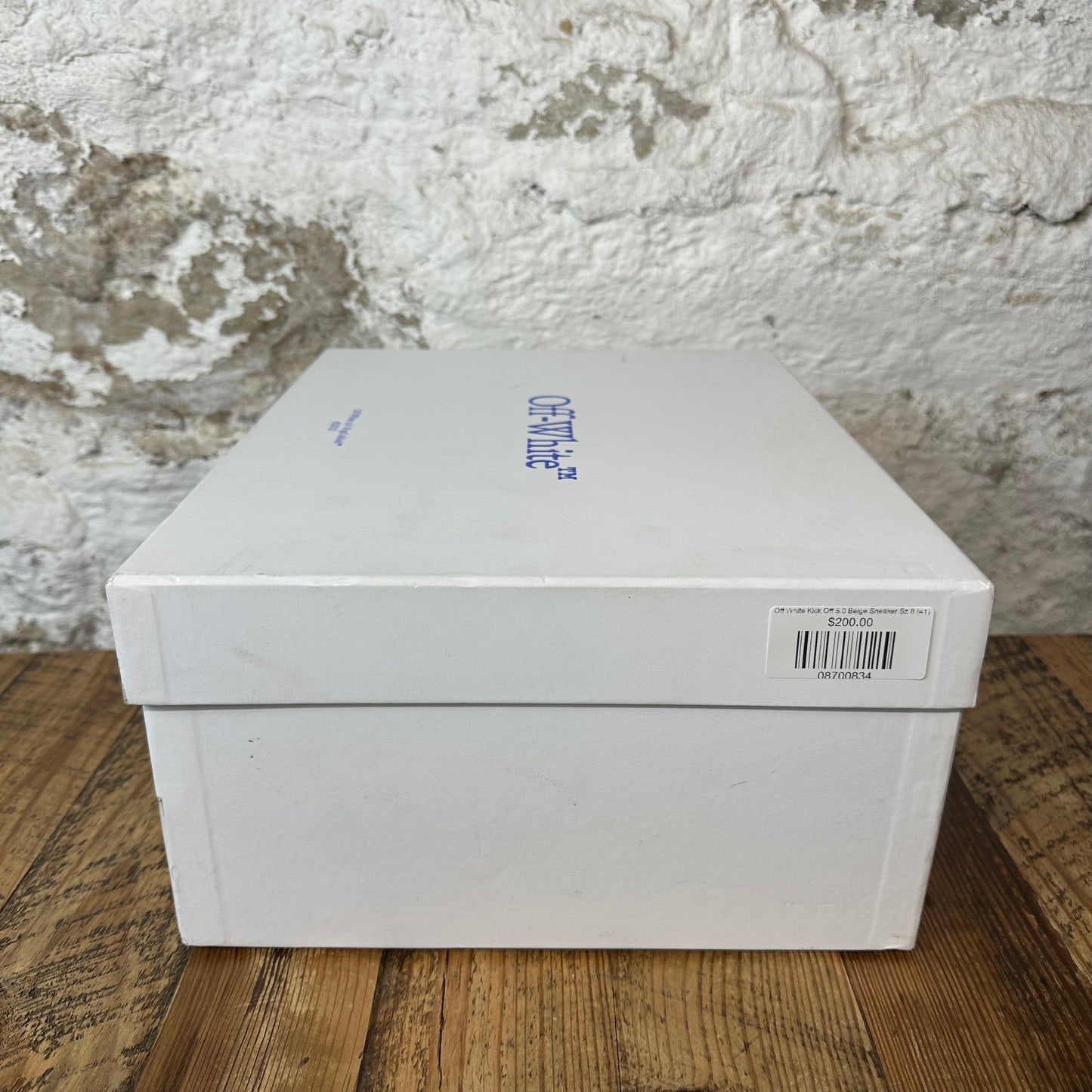 Off White Kick Off 5.0 Beige Sneaker Sz 8 (41)