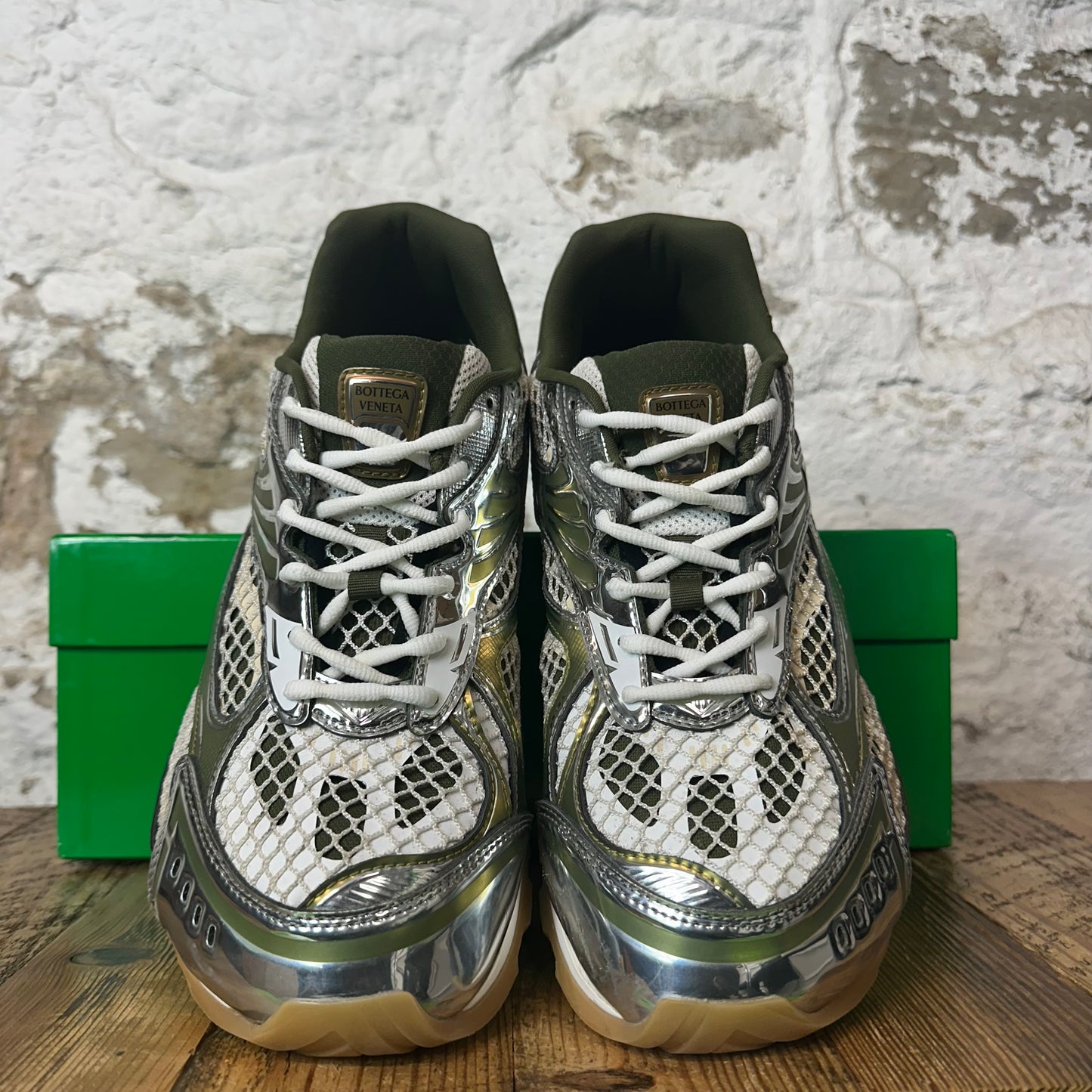 Bottega Veneta Mud Orbit Sneaker Sz 14 (47)