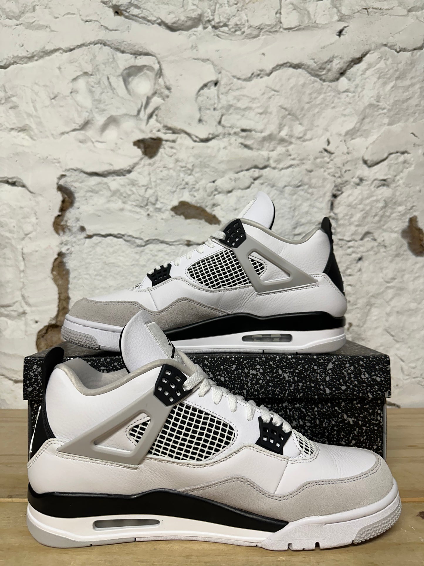 Air Jordan 4 Military Black Sz 12