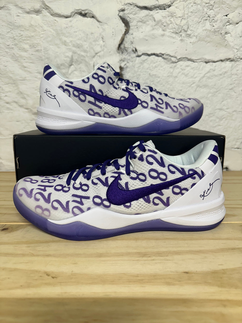 Nike Kobe 8 Protro Court Purple Sz 10.5 DS