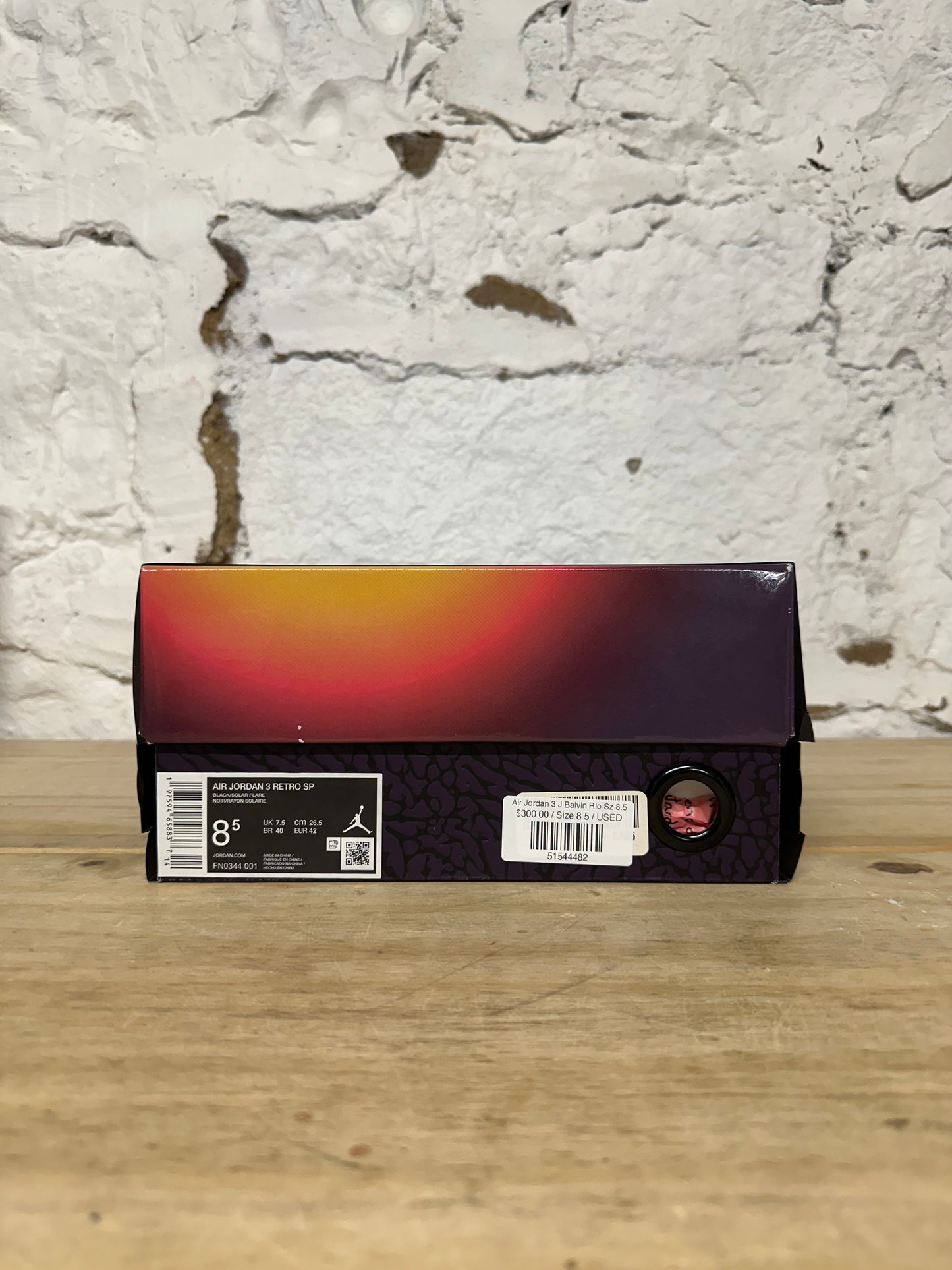 Air Jordan 3 J Balvin Rio Sz 8.5