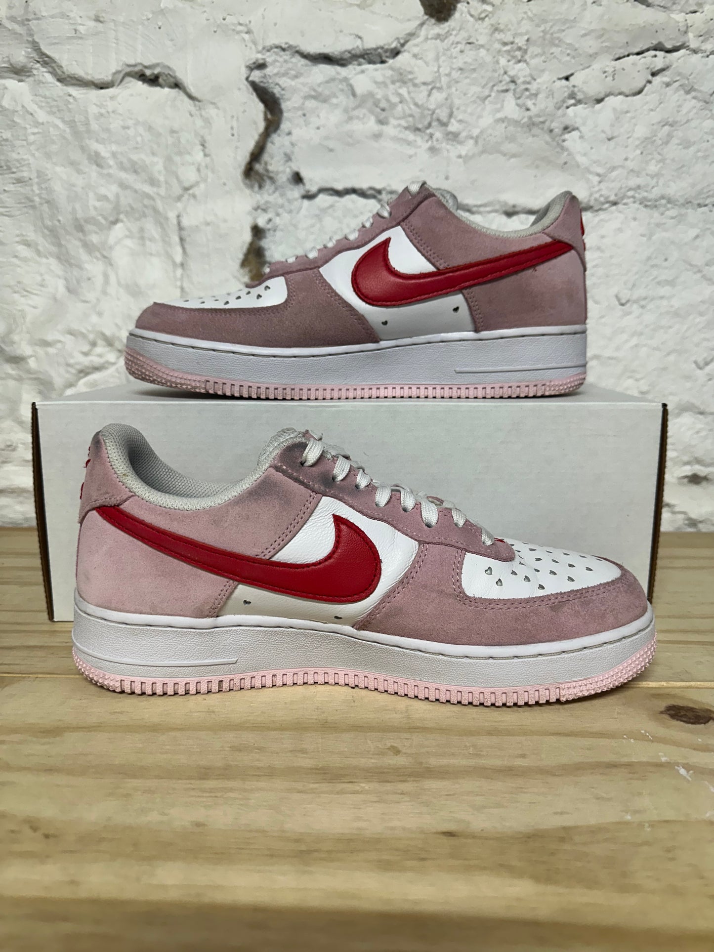 Nike Air Force 1 Low Valentines Day Love Letter Sz 8