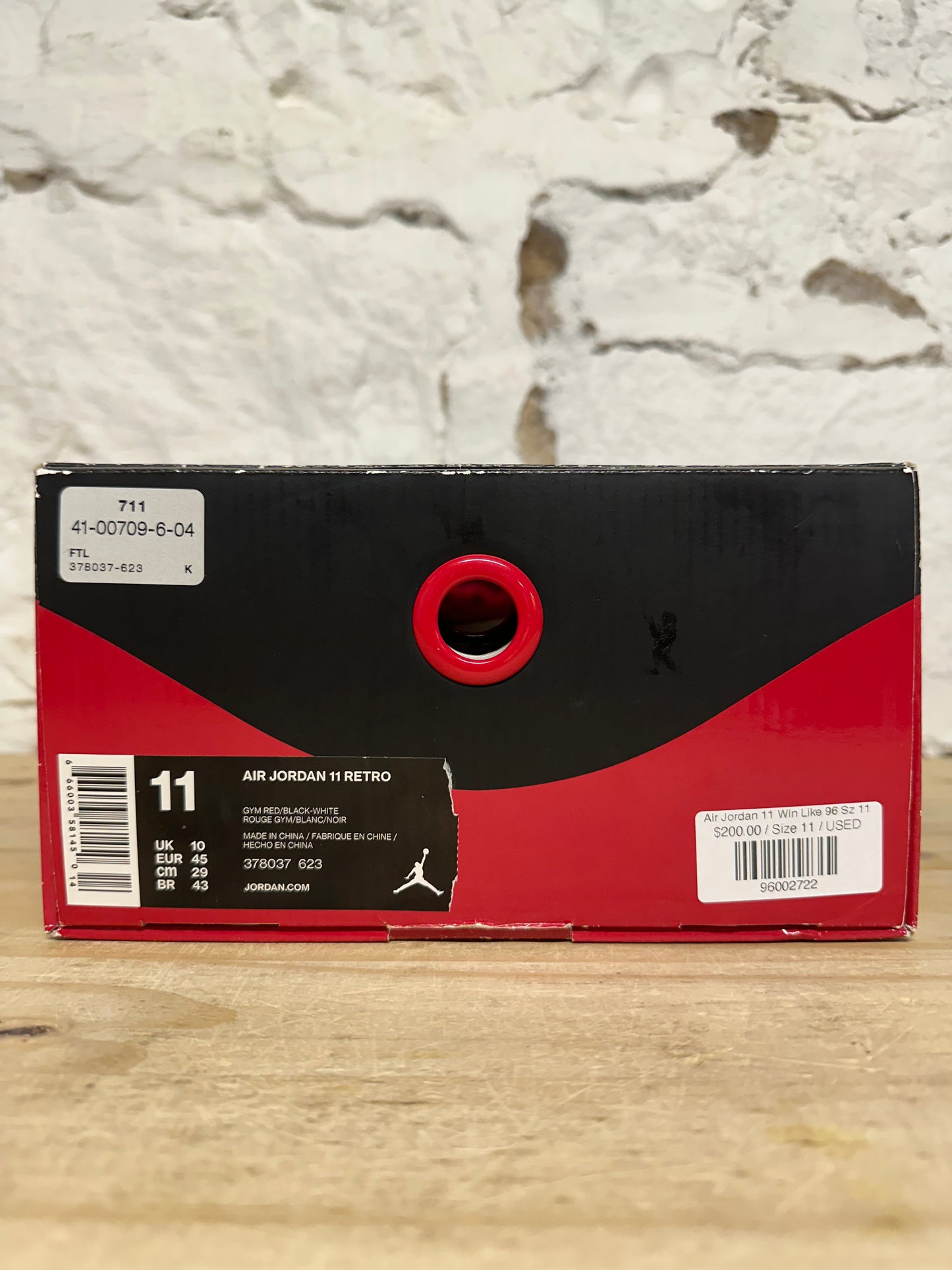 Air Jordan 11 High Win Like 96 Sz 11