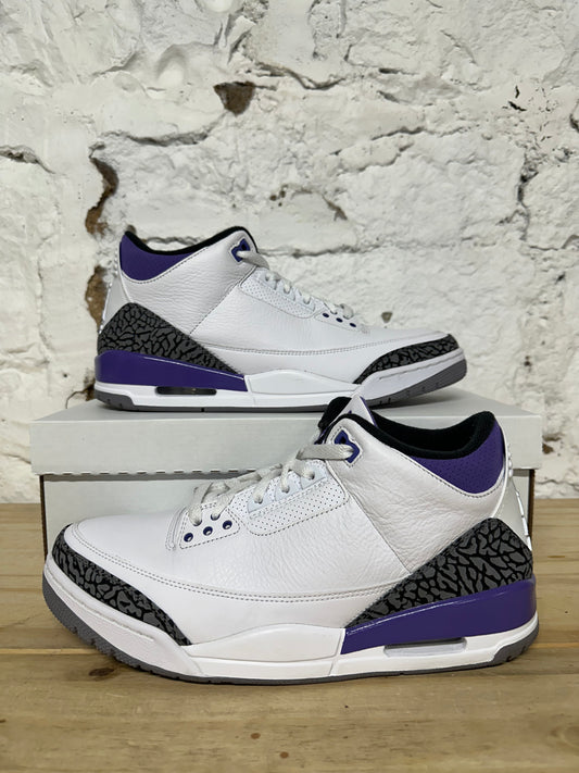 Air Jordan 3 Dark Iris Sz 11