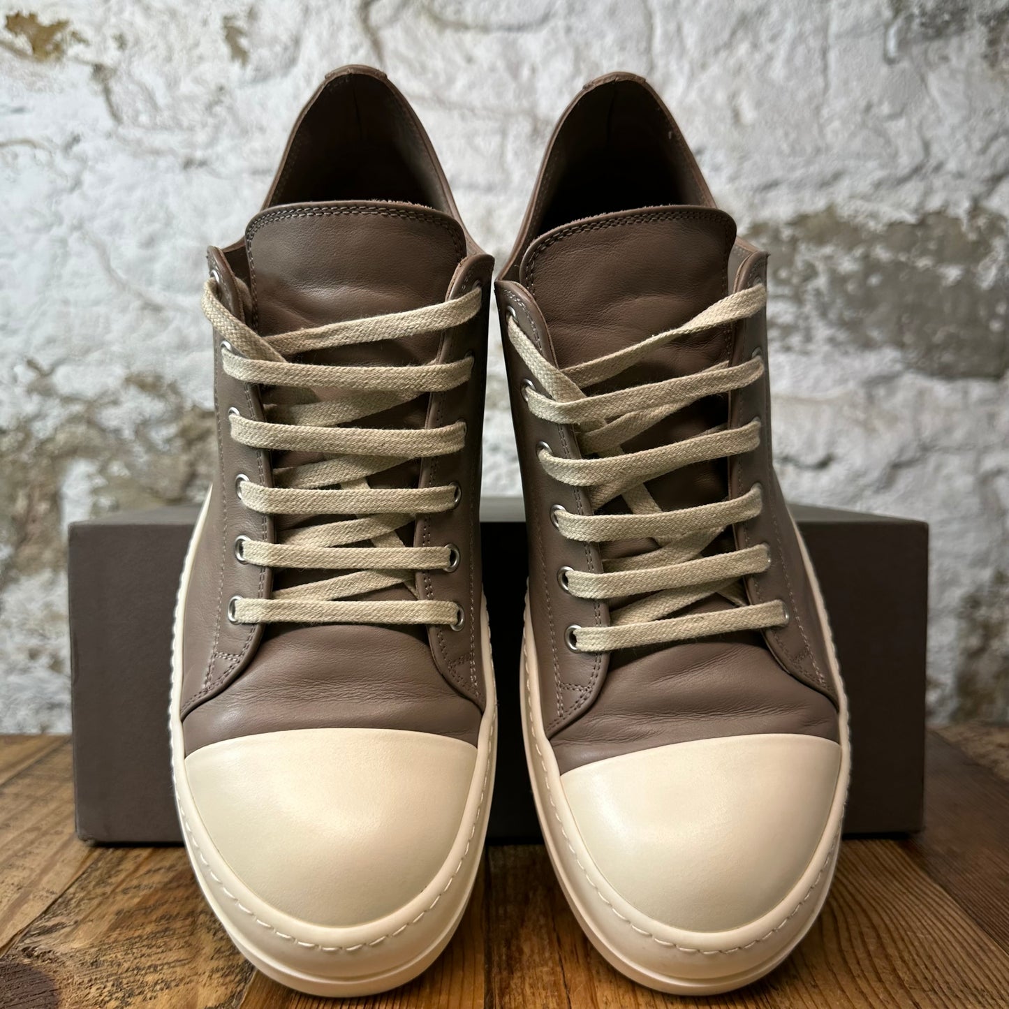 Rick Owens Flesh Milk Sneaker Sz 10 (43)