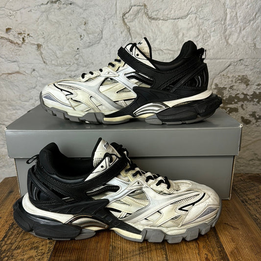Balenciaga Track 2 Black White Cream Sz 12 (45)