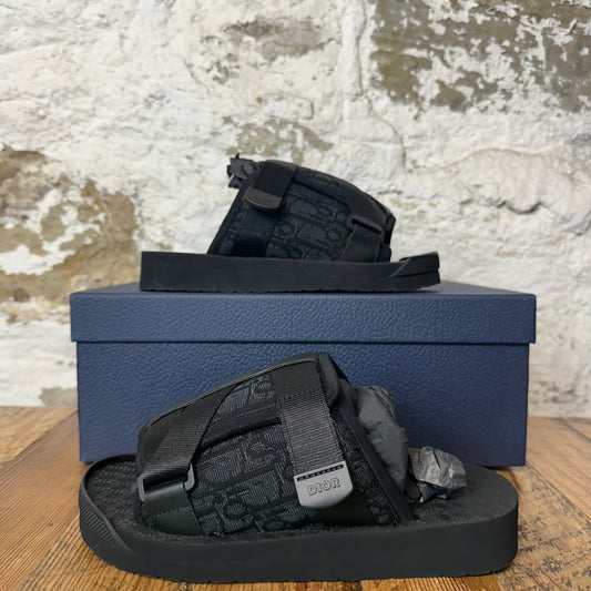 Dior Alpha Oblique Black Sandal