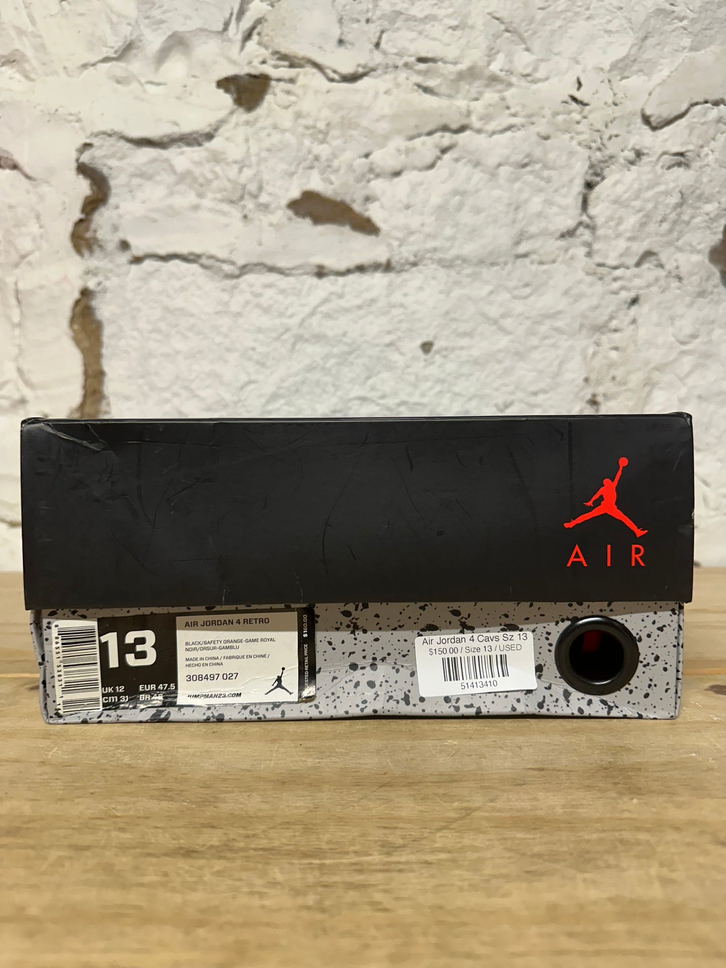 Air Jordan 4 Cavs Sz 13