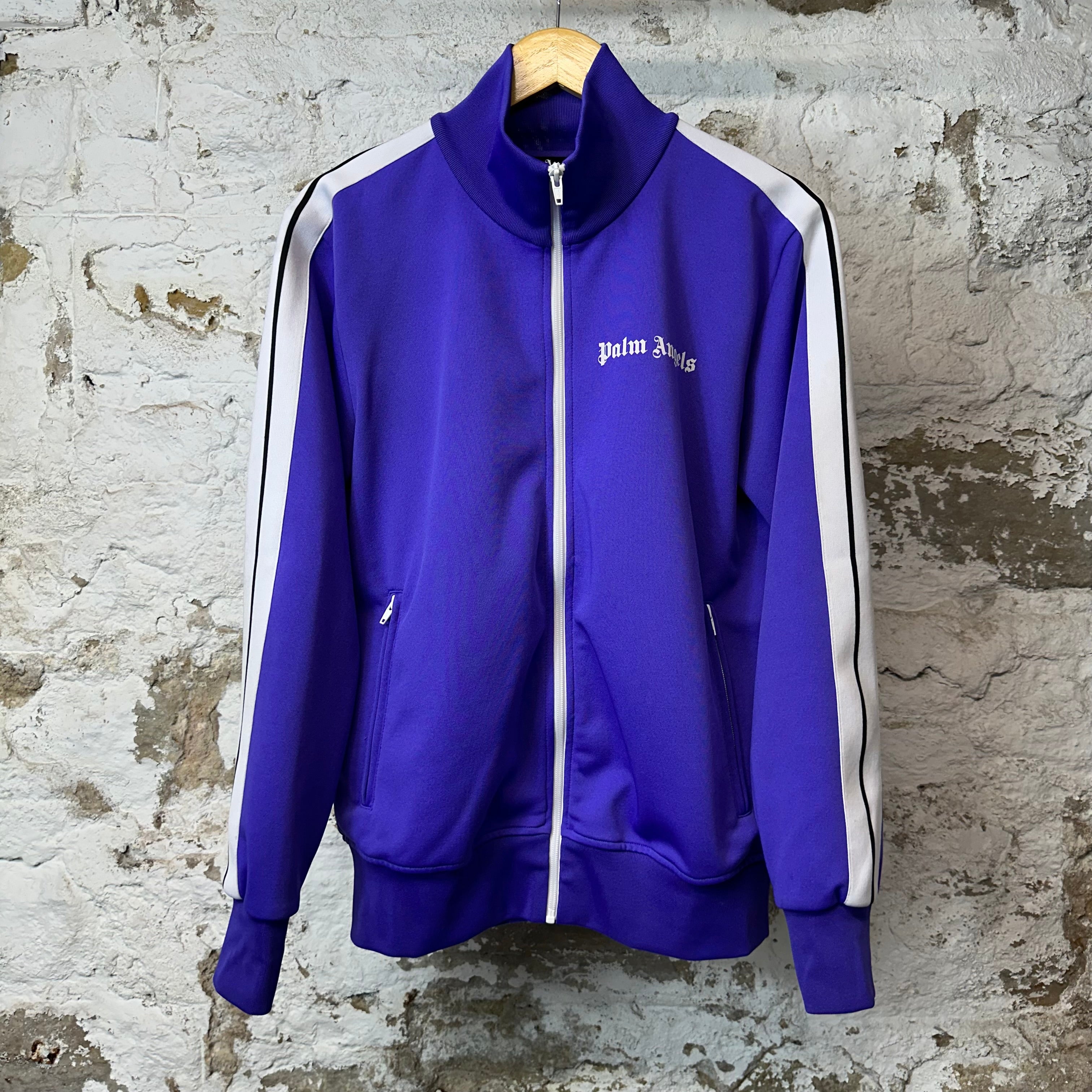 Palm Angels Purple Track Jacket Sz L