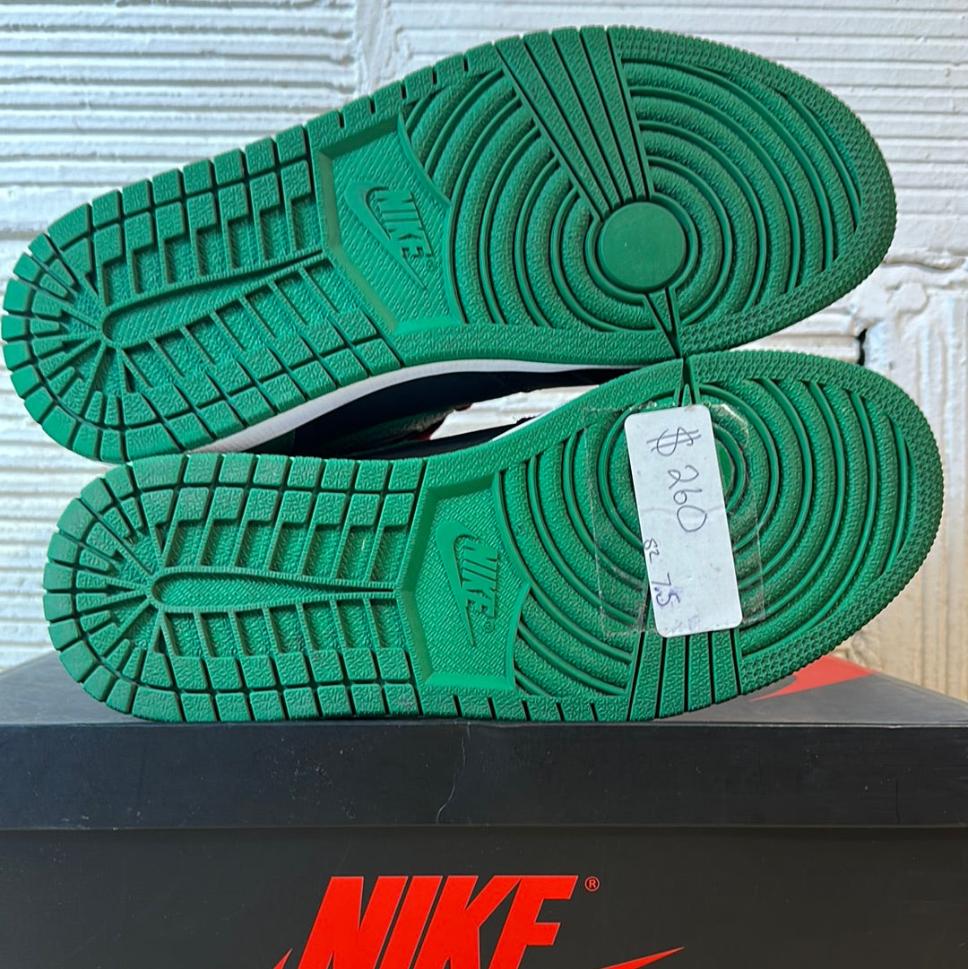 Air Jordan 1 High Pine Green Black Sz 7.5