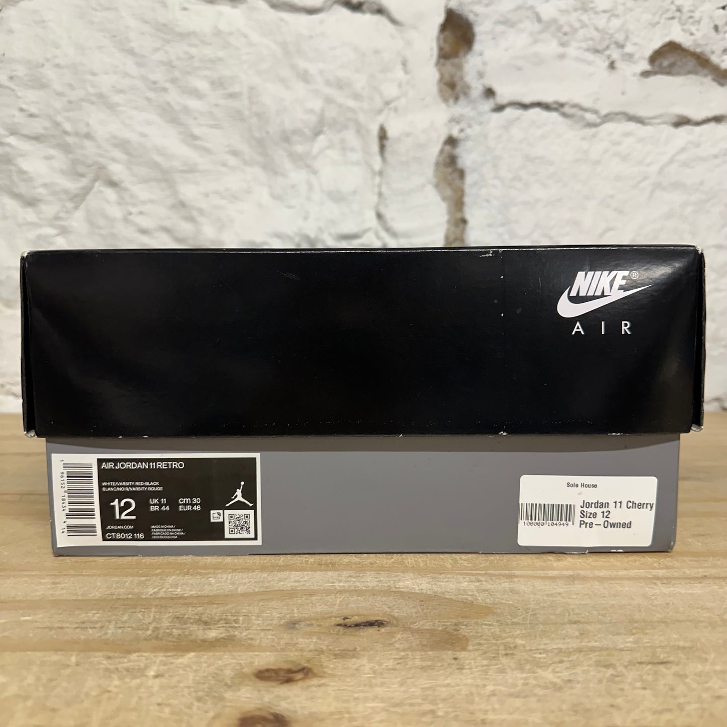 Air Jordan 11 High Cherry Sz 12