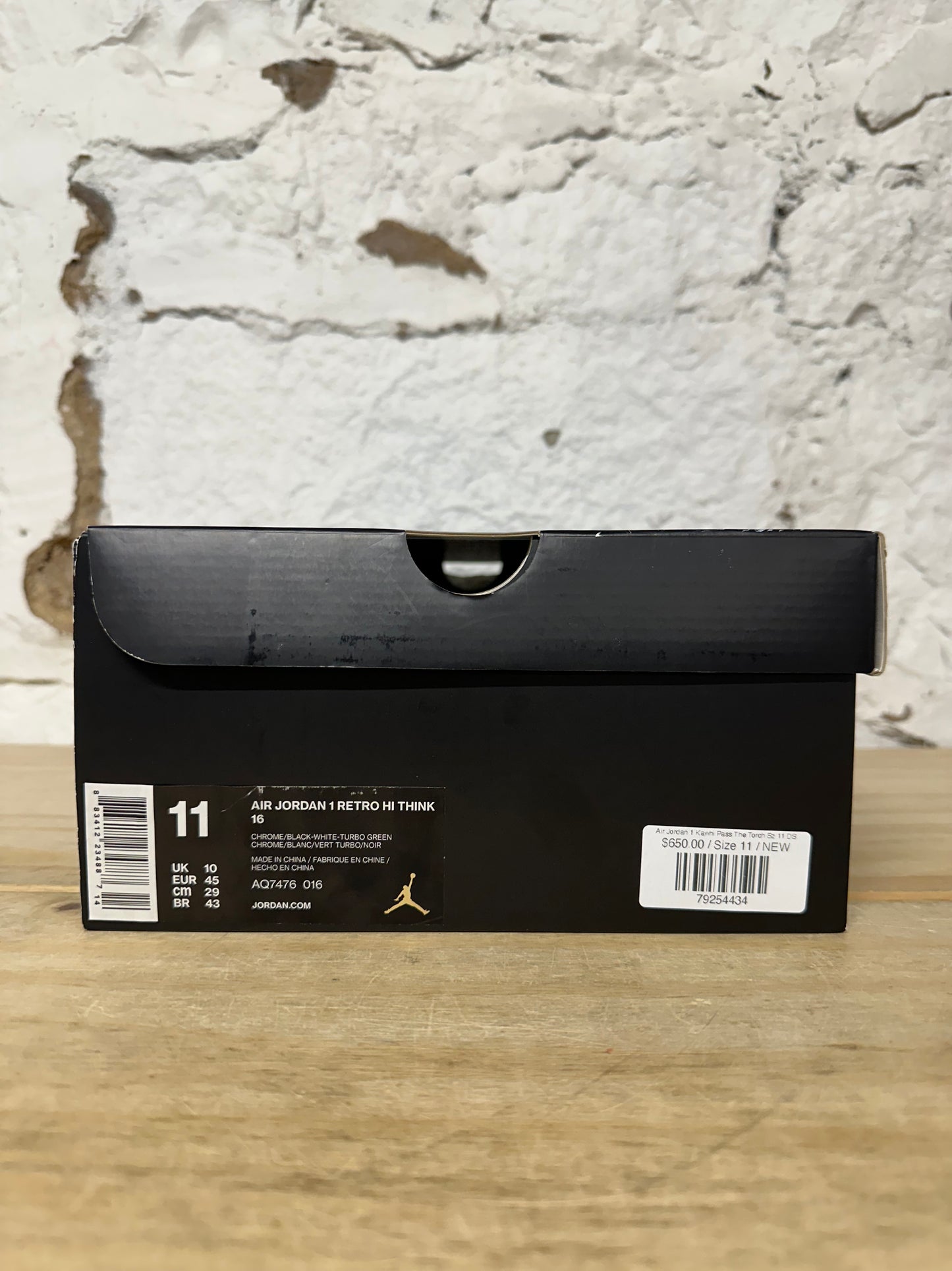 Air Jordan 1 High Kawhi Pass The Torch Sz 11 DS