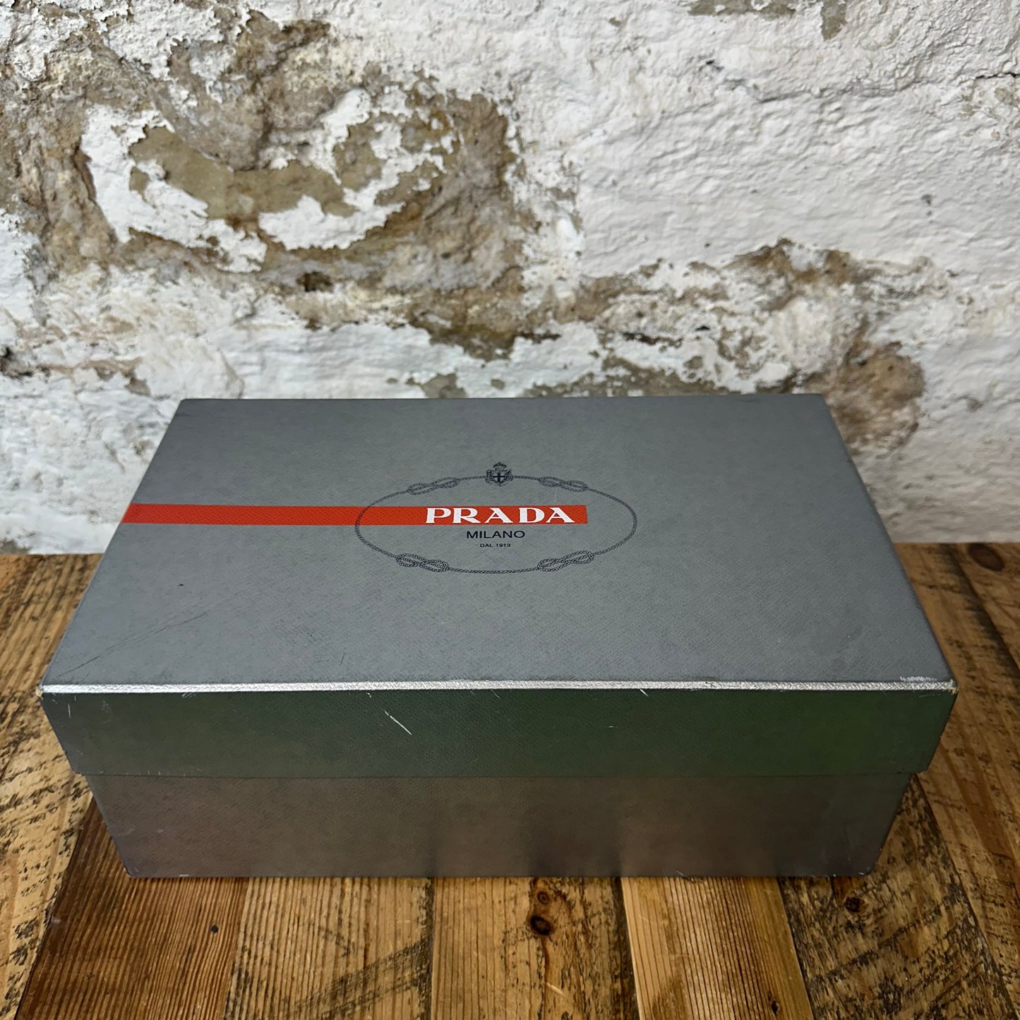 Prada Americas Cup Vintage Navy Blue Sz 8