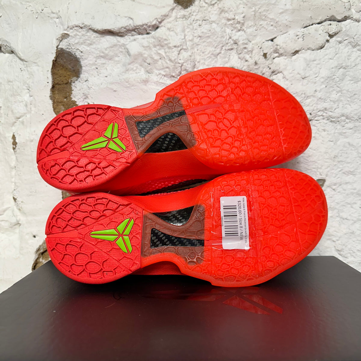 Nike Kobe 6 Protro Reverse Grinch Sz 8 DS