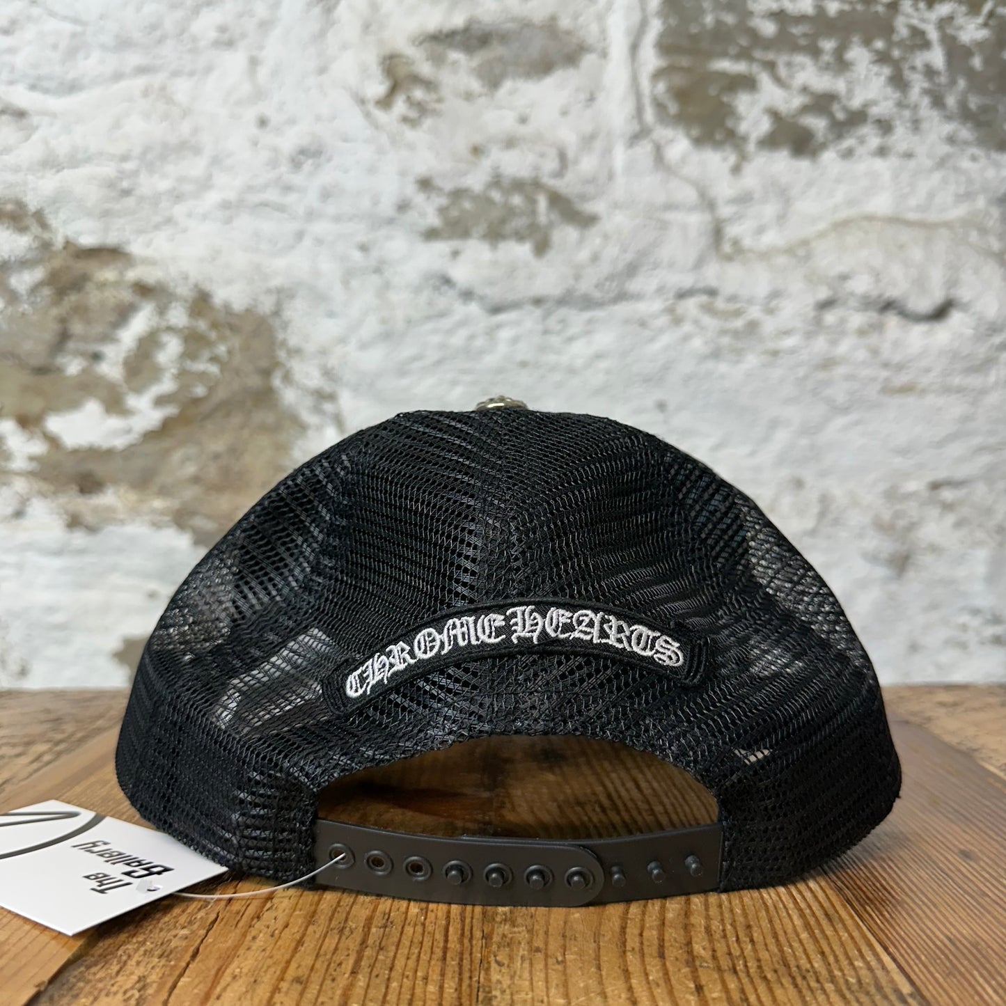 Chrome Hearts Matty Boy Anti Black Trucker Hat