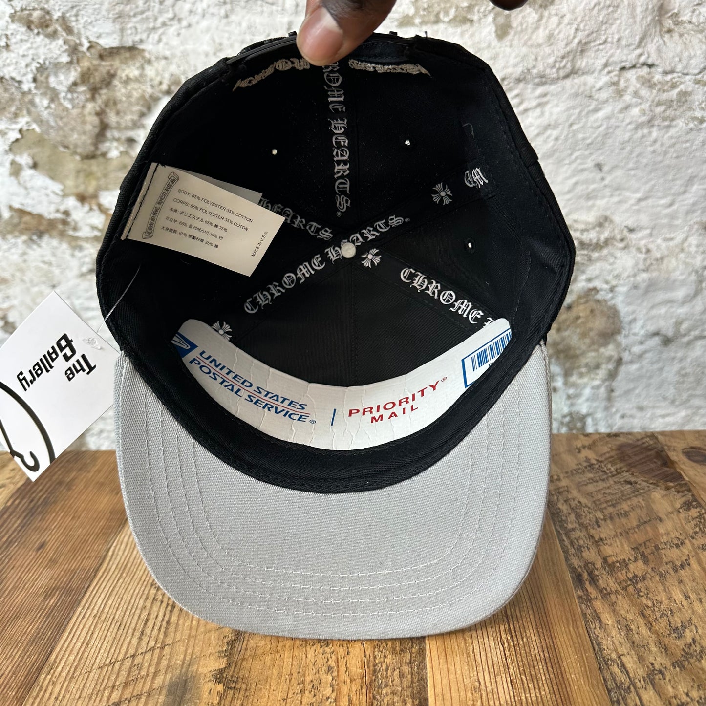 Chrome Hearts White CH Black Gray Hat