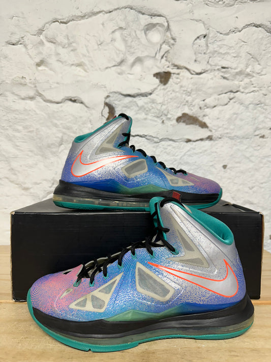 Nike Lebron X Re Entry Sz 9.5