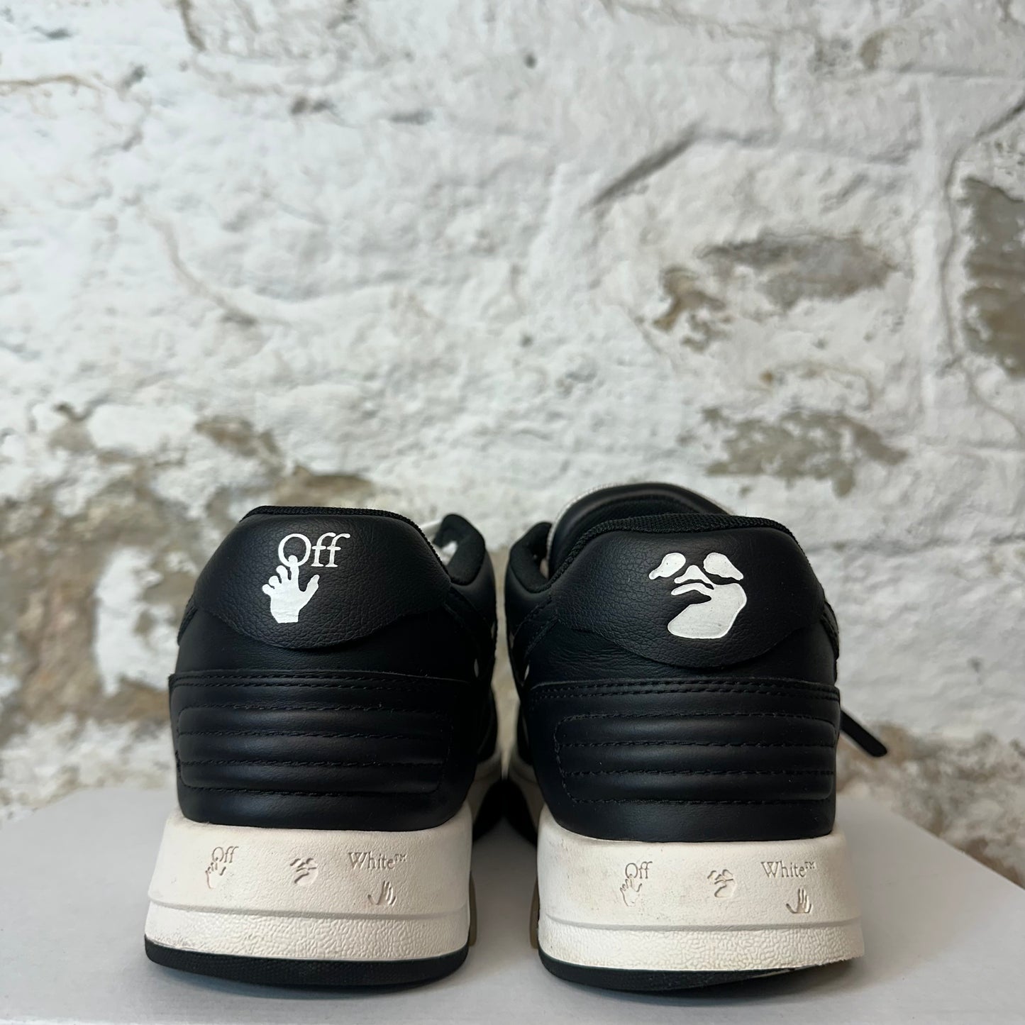 Off-White Out Of Office Black White Sneaker Sz 6.5 (39)
