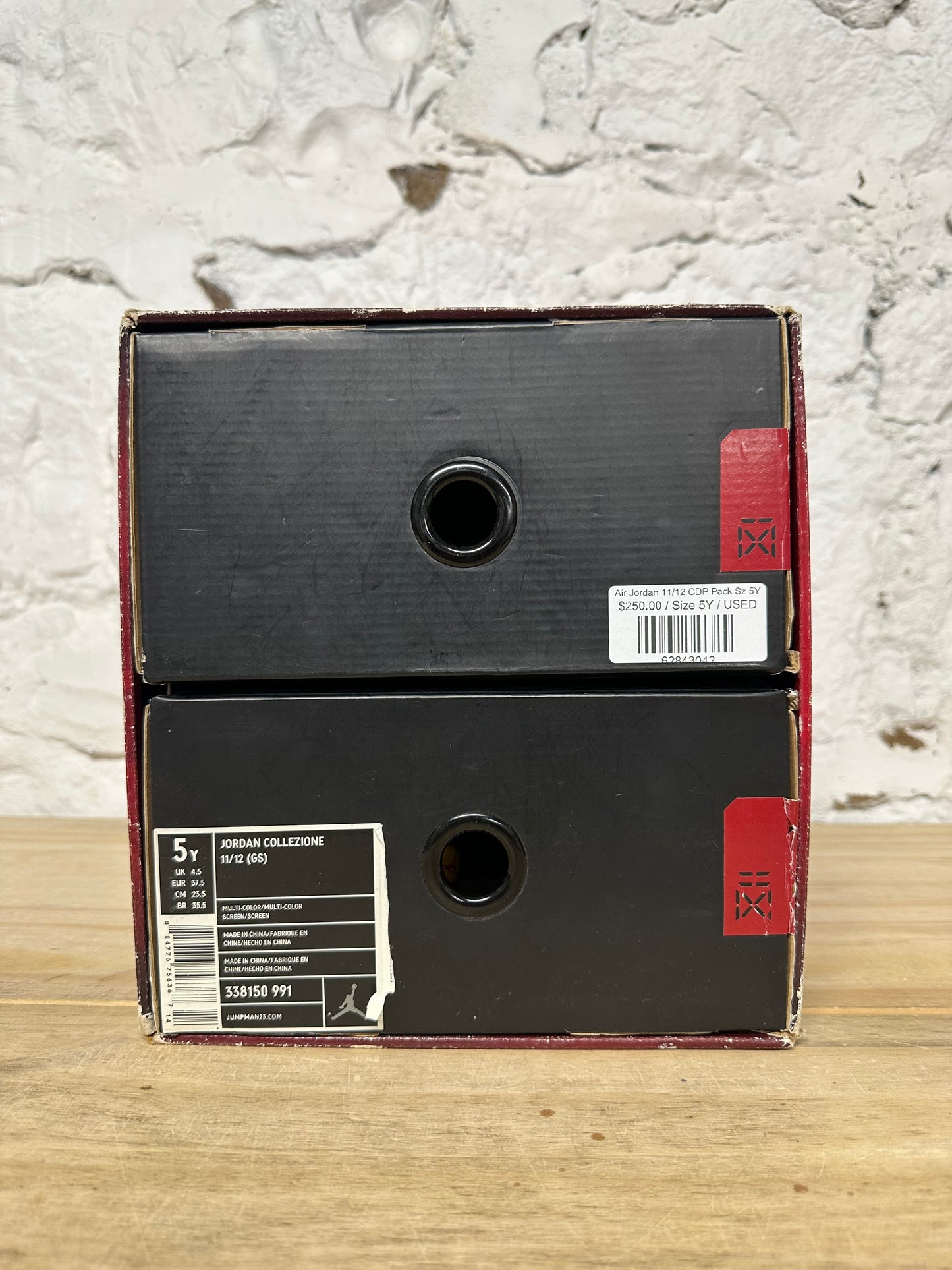 Air Jordan 11/12 CDP Pack Sz 5Y