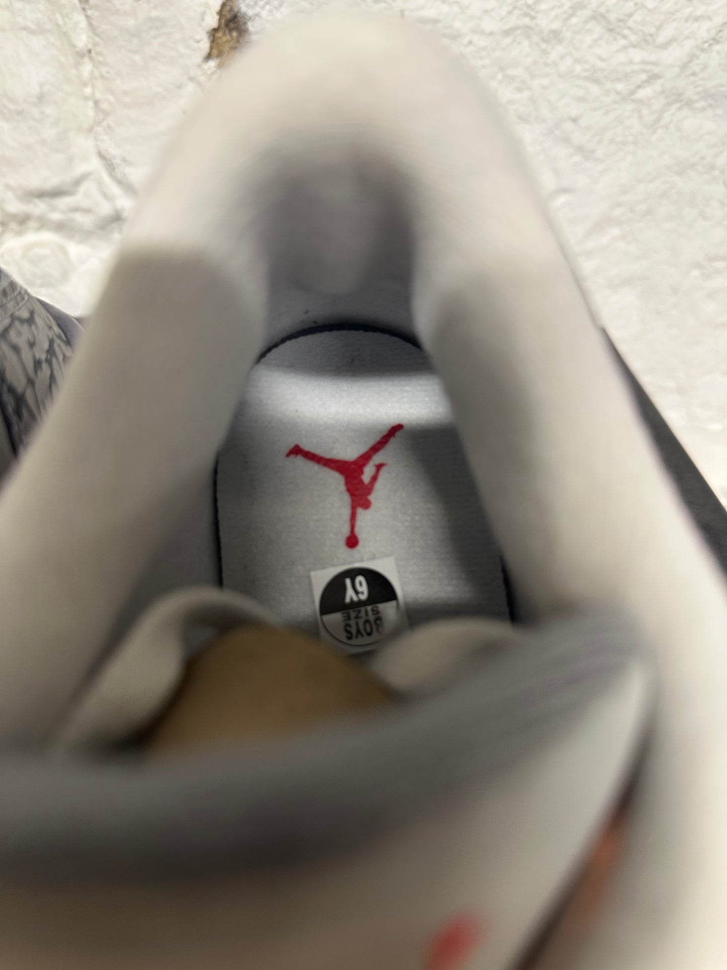 Air Jordan 3 Cool Grey Sz 6Y DS