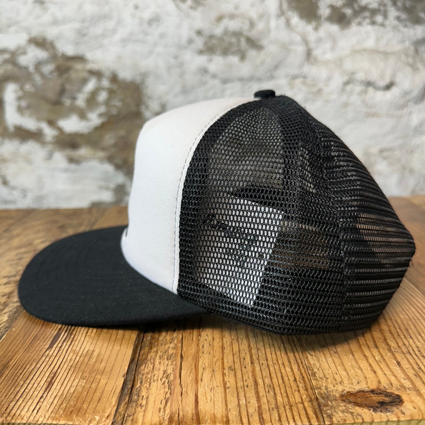 Rhude Black White Spade Trucker Hat