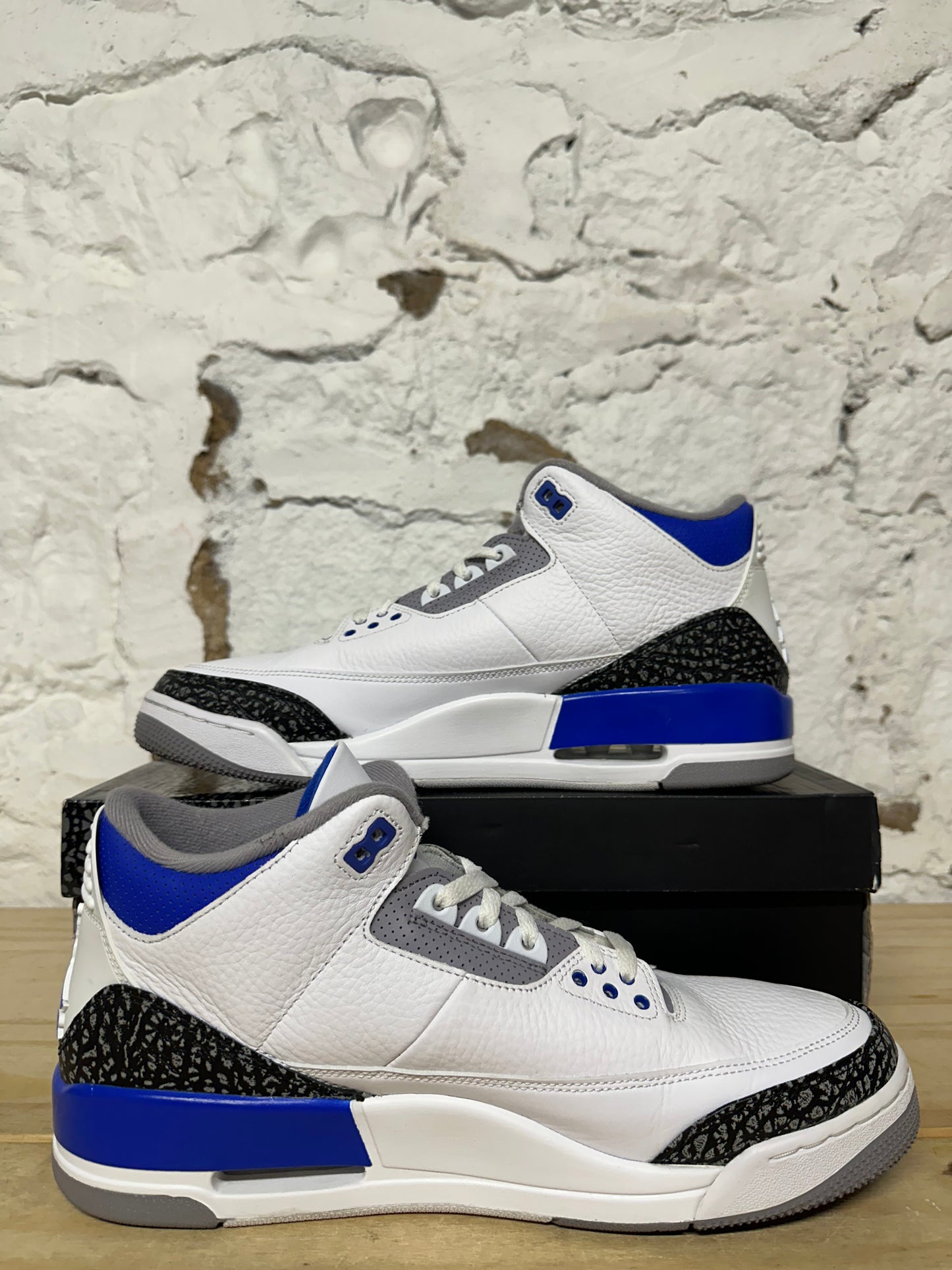 Air Jordan 3 Racer Blue Sz 12