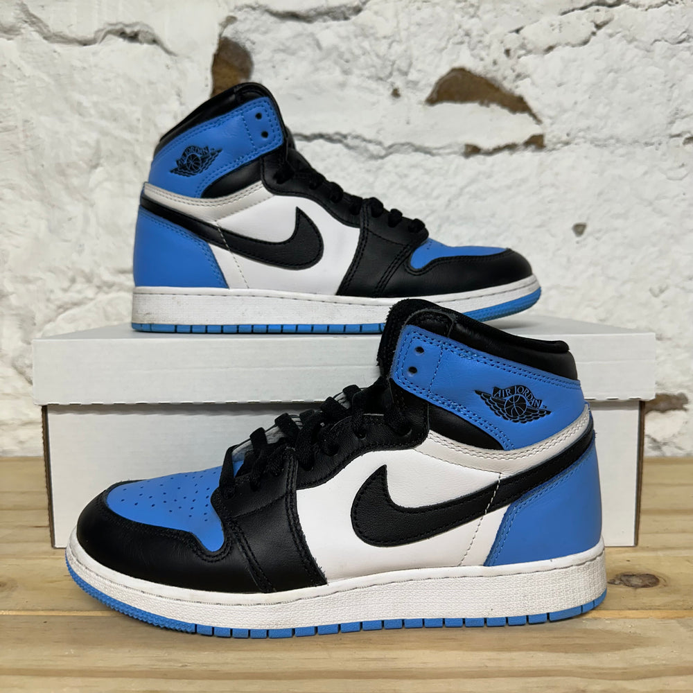 Air Jordan 1 High UNC Toe Sz 7Y