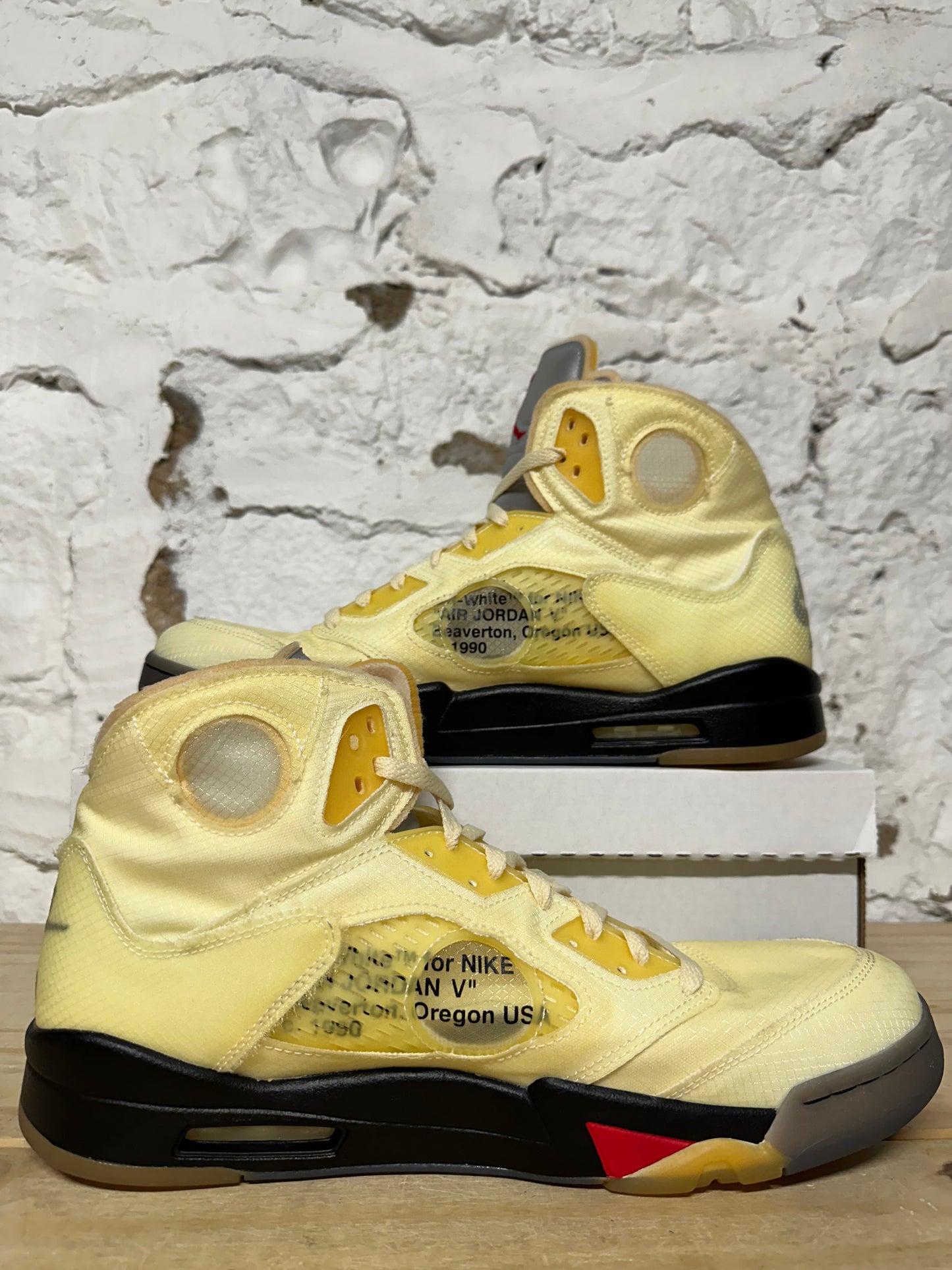 Air Jordan 5 Off-White Sail Sz 14