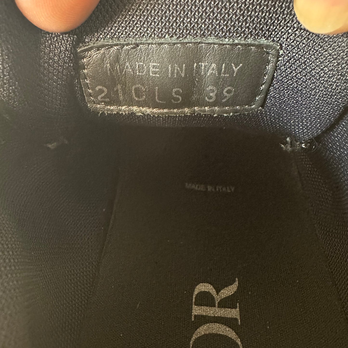 Dior B22 Blue White Black Sneaker Sz 6.5 (39)