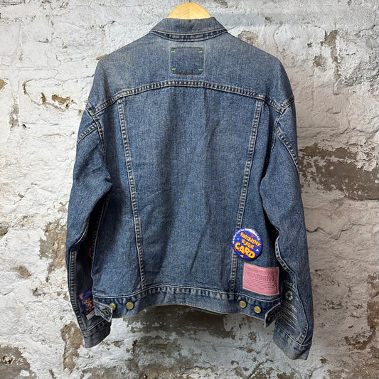 Better With Age Campaign Denim Jacket Blue Sz L