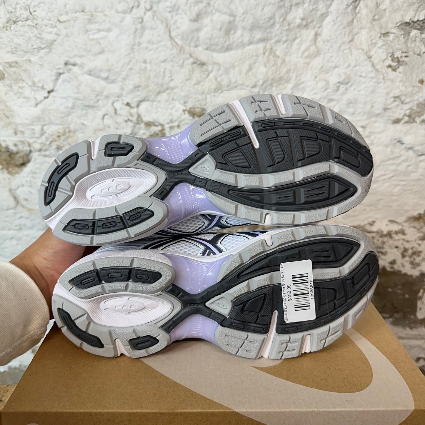 Asics Gel-1130 Carrier Grey Sz 7.5