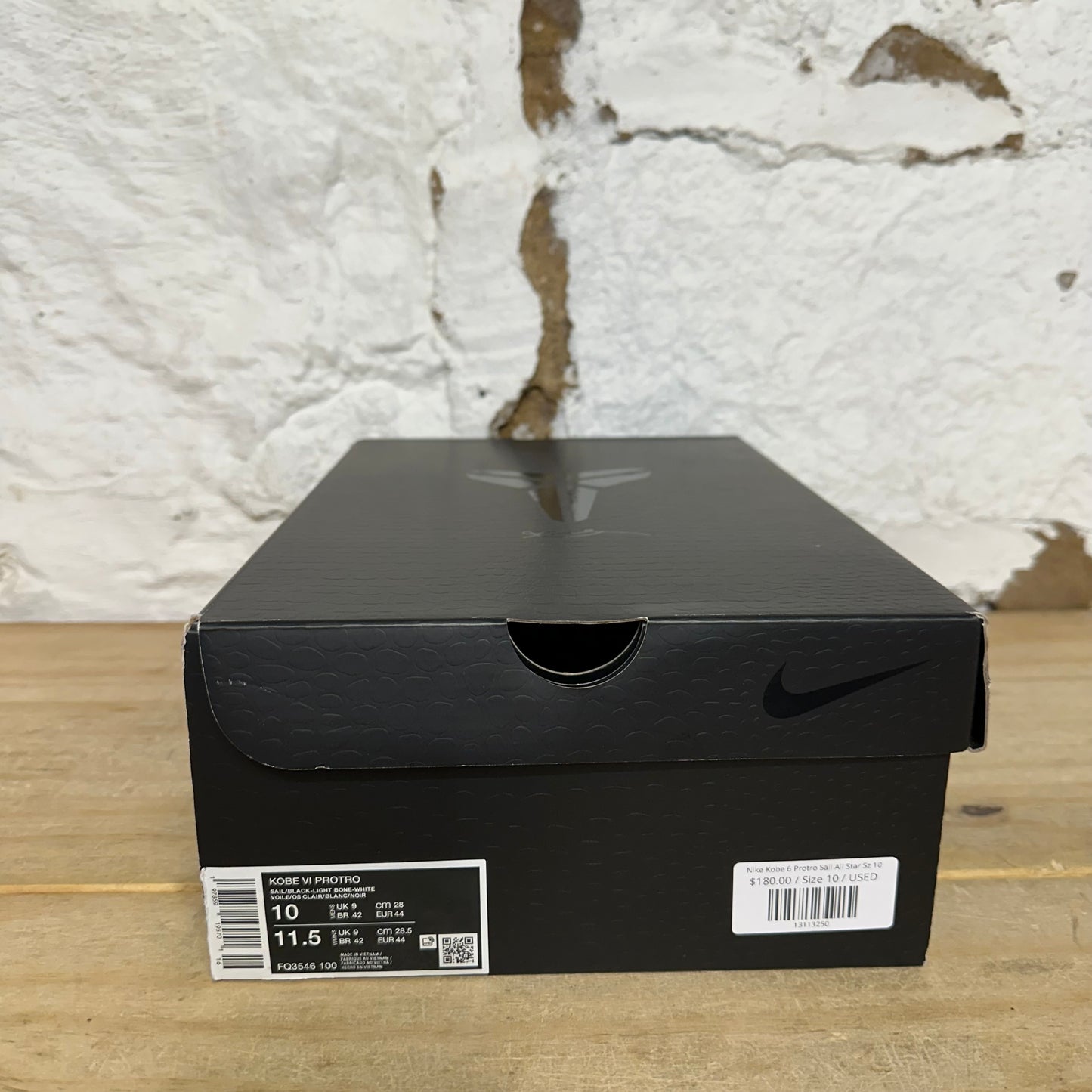 Nike Kobe 6 Protro Sail All Star Sz 10