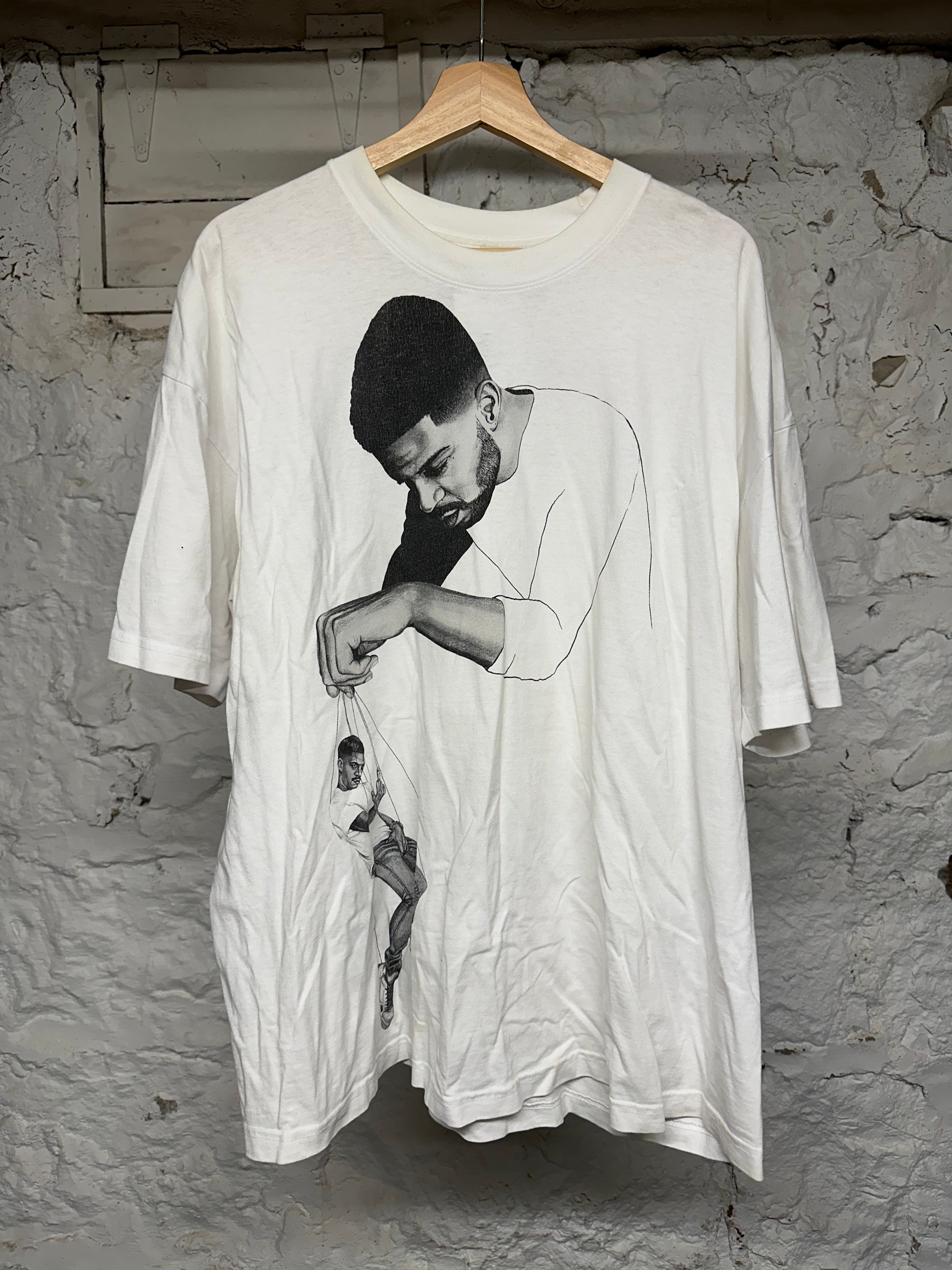 Kid Cudi Virgil Abloh White T-Shirt Sz XL