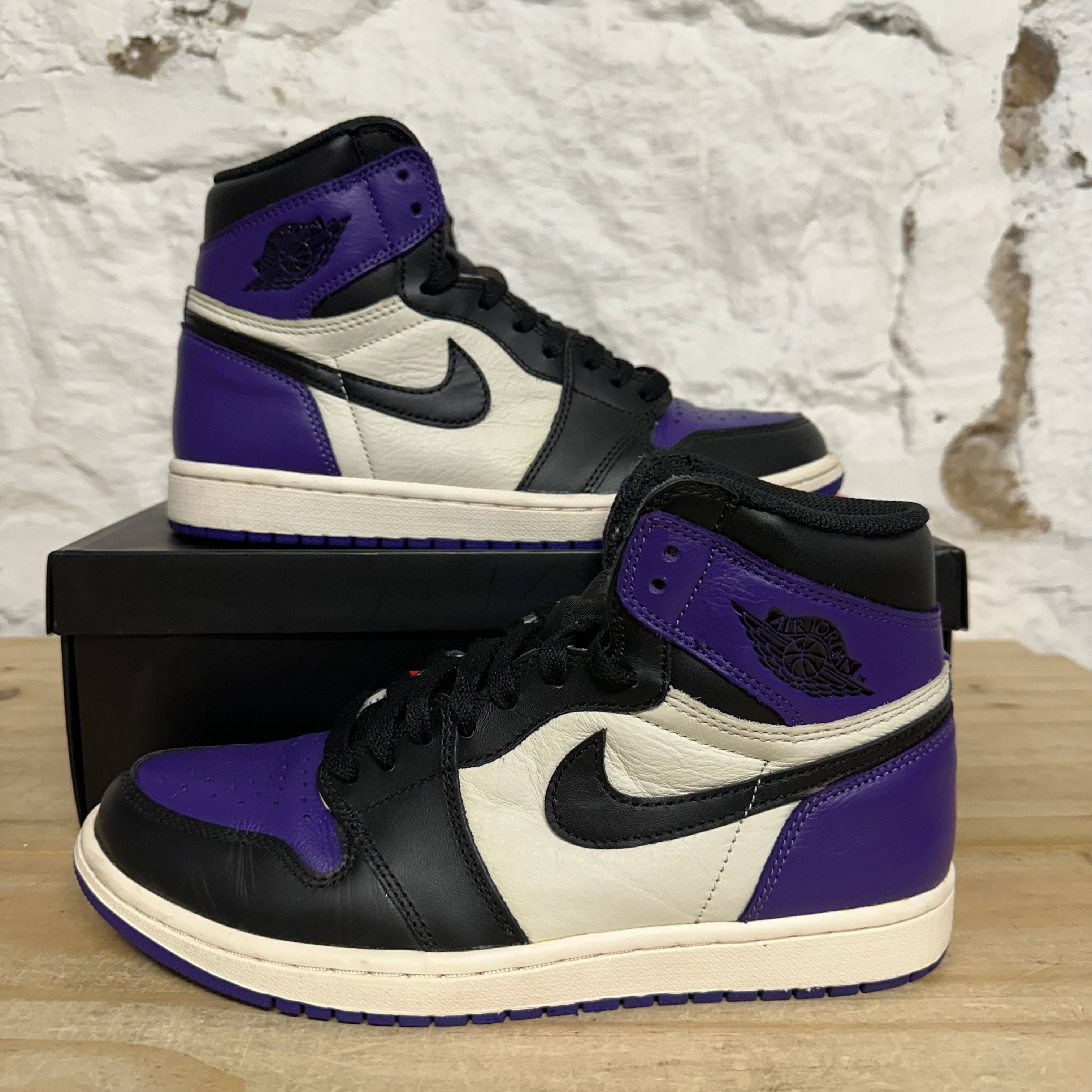 Air Jordan 1 High Court Purple Sz 8