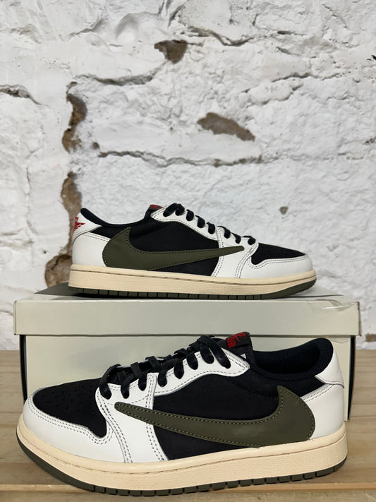 Air Jordan 1 Low Travis Scott Olive Sz 5 (6.5W)
