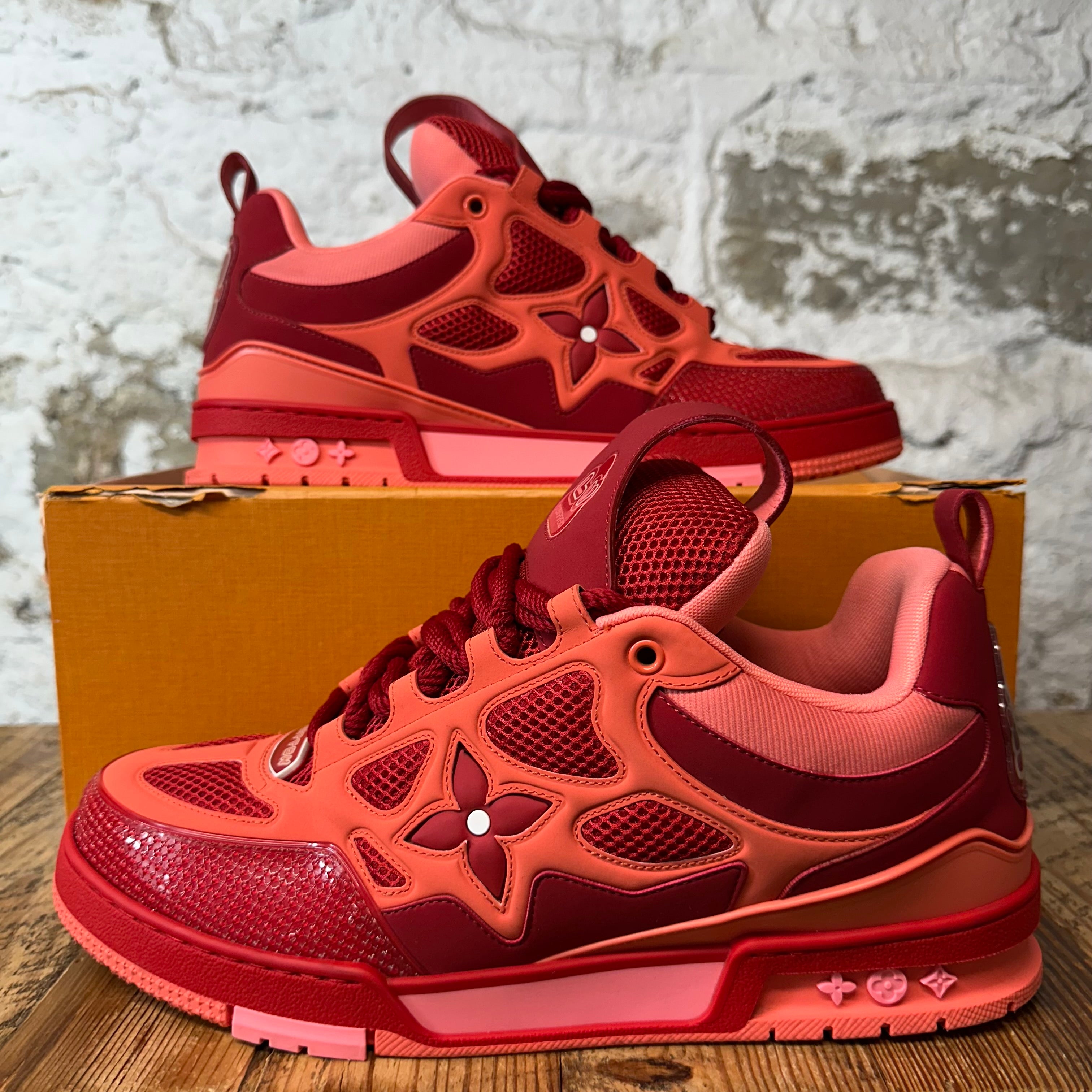 Louis Vuitton Red Skate Sneaker Sz 12 (10.5LV)