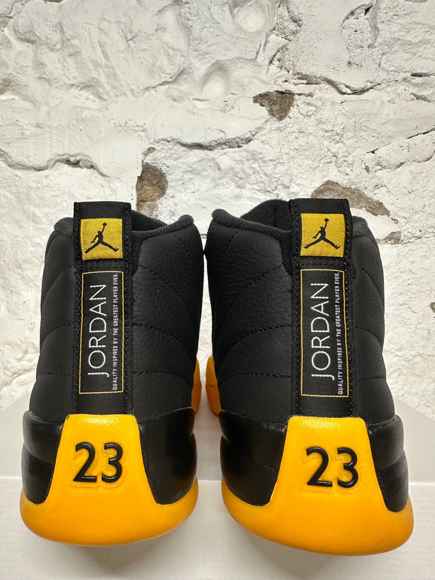 Air Jordan 12 Black University Gold Sz 10