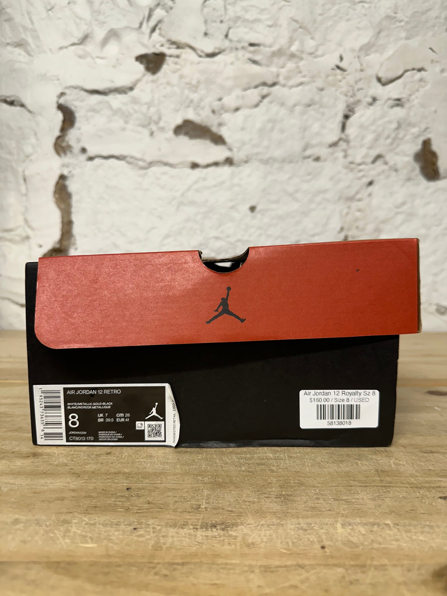 Air Jordan 12 Royalty Sz 8