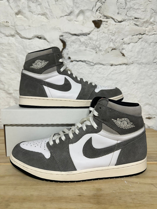 Air Jordan 1 High Washed Black Sz 11.5